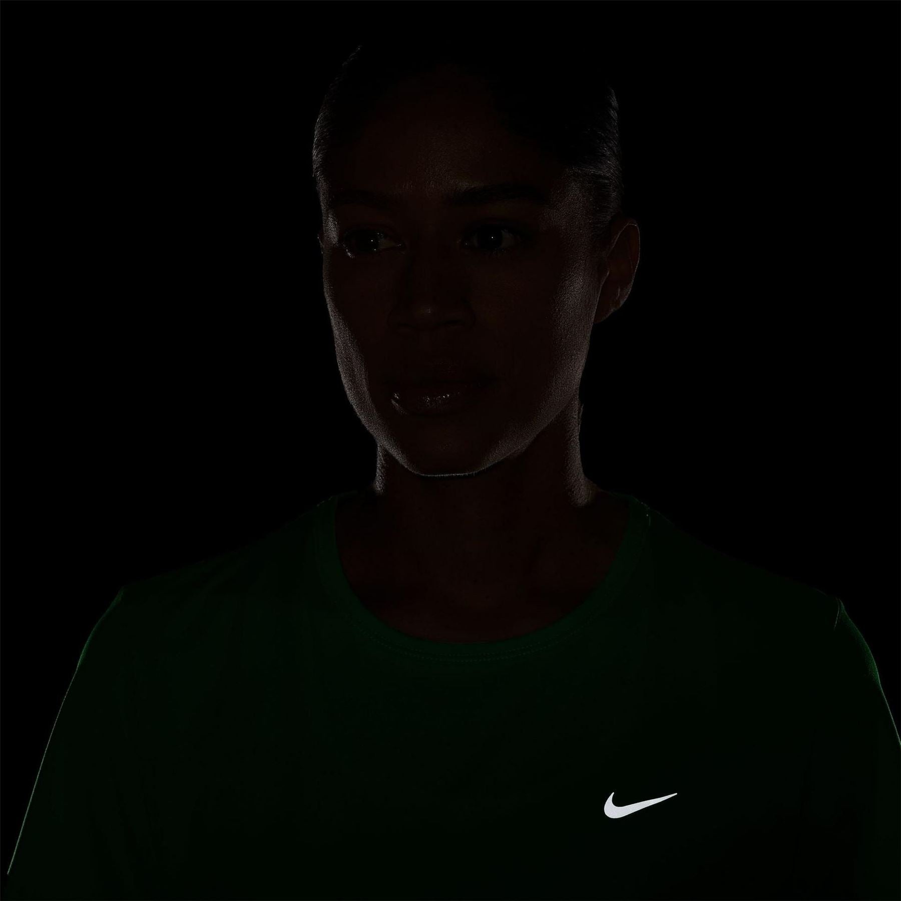 Nike Womens Tempo Dri Fit Short Sleeve Running Top