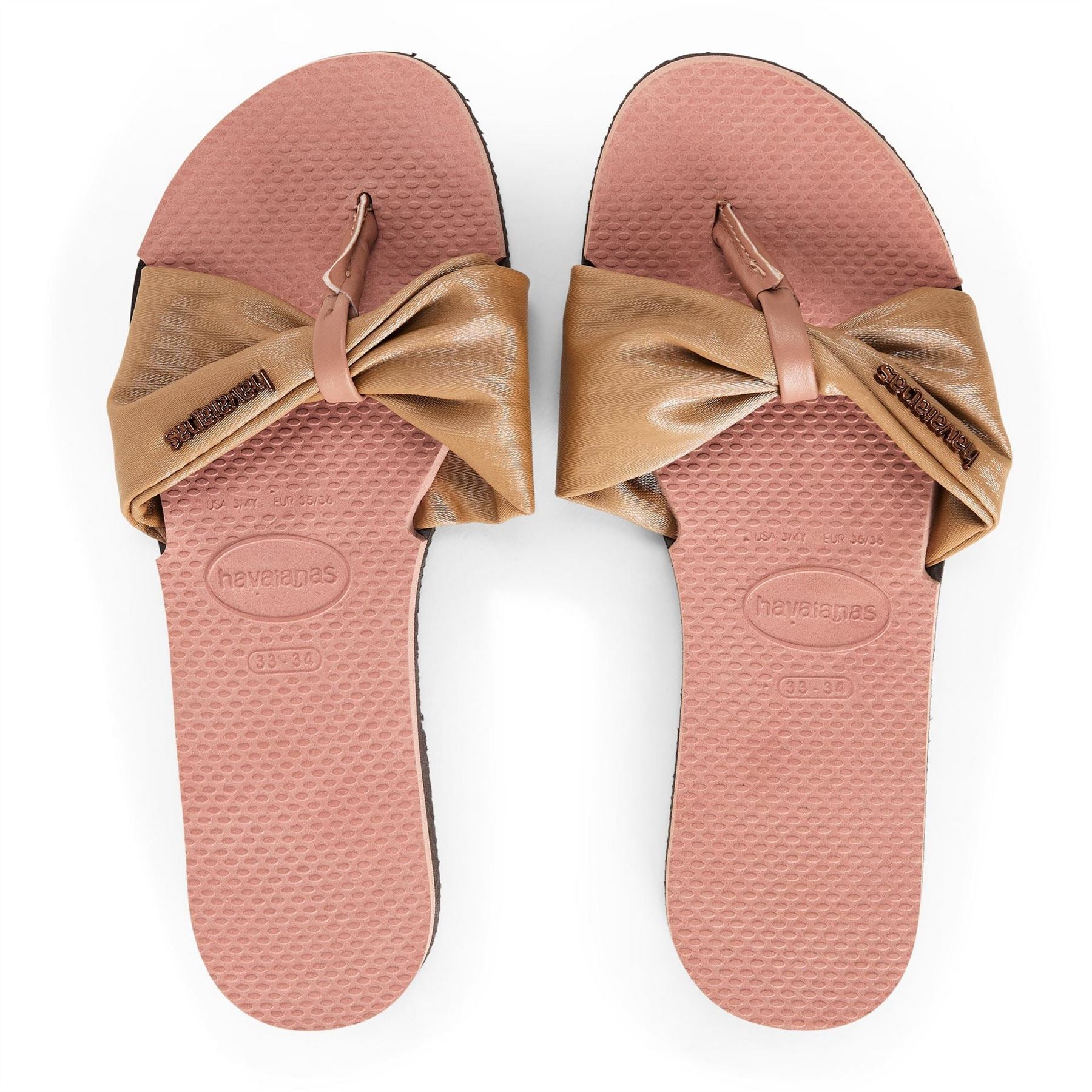 Havaianas Kids You St Tropez Lush Crocus Rose Flip Flops
