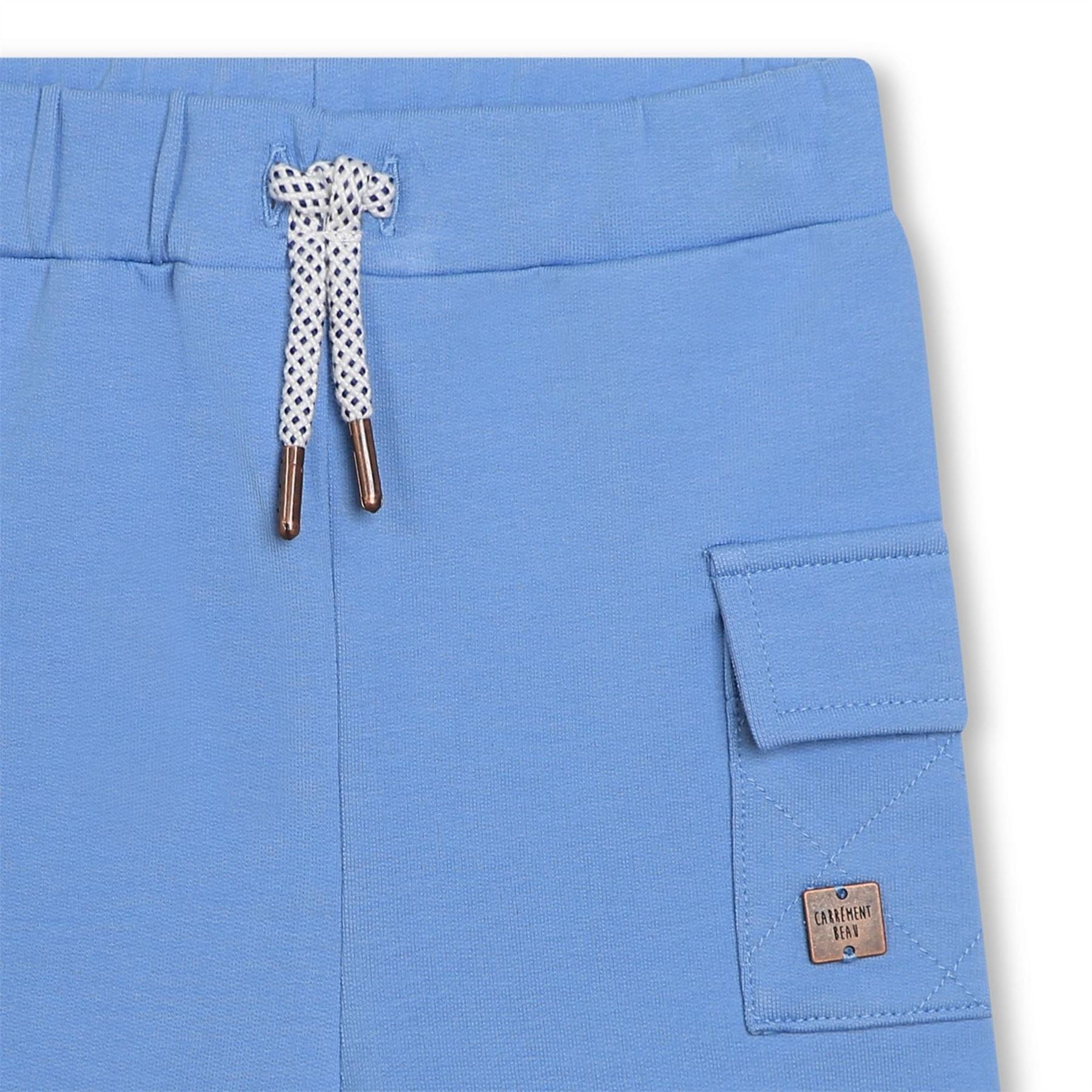 Carrement Beau Solid Patterned Relaxed Fit Bermuda Shorts