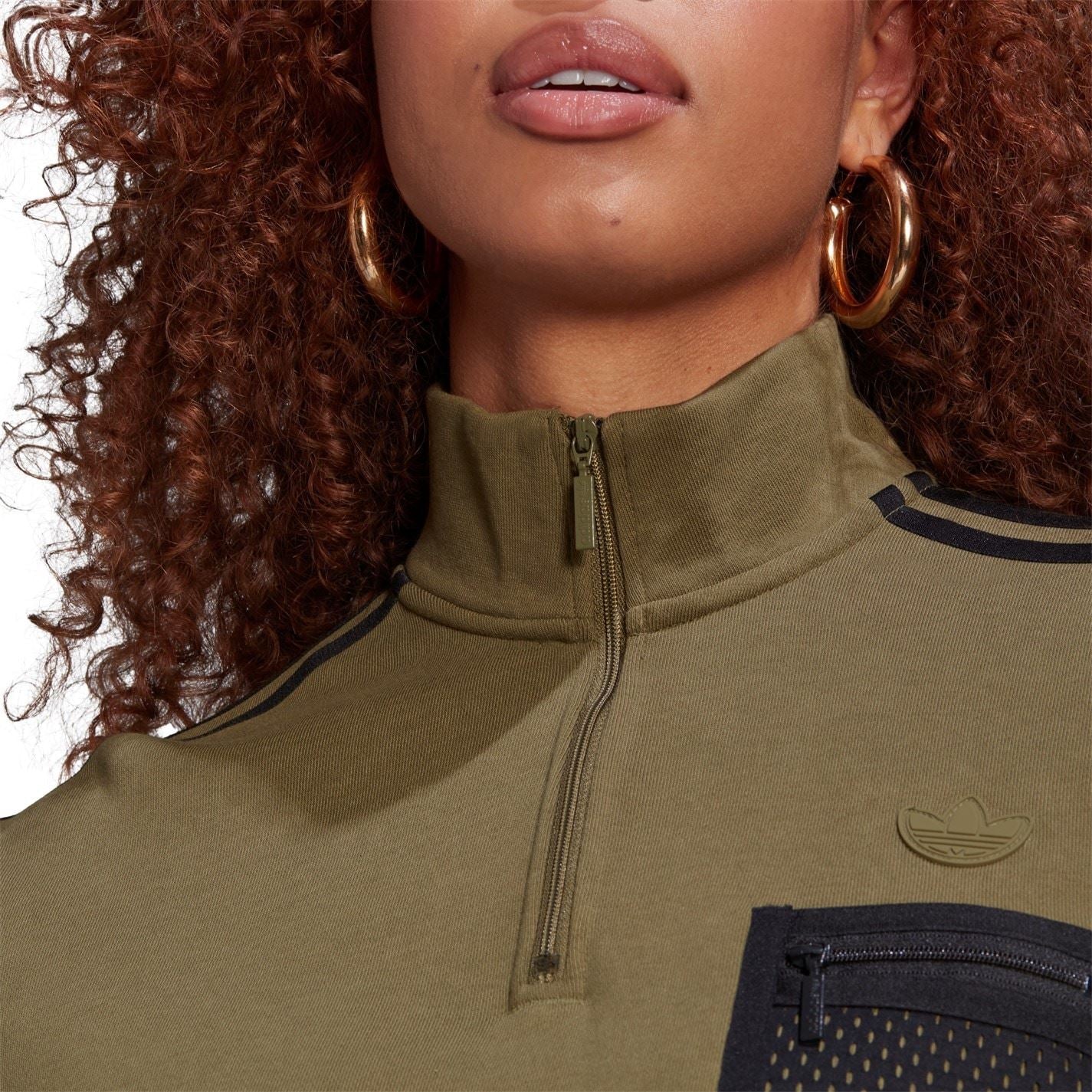 adidas Originals Half Zip Hoodie