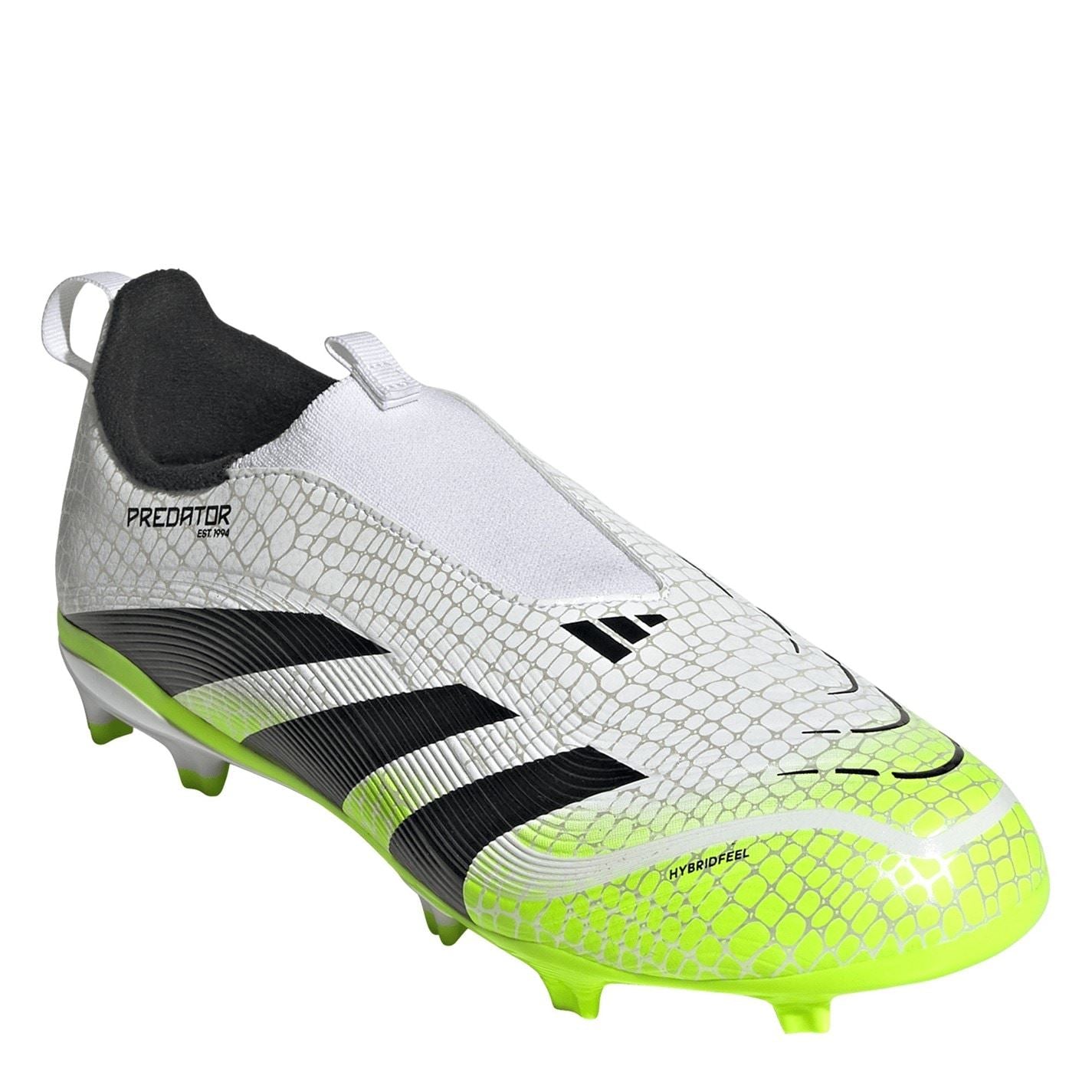 adidas Predator 3 Childrens Laceless Firm Ground Football Boots