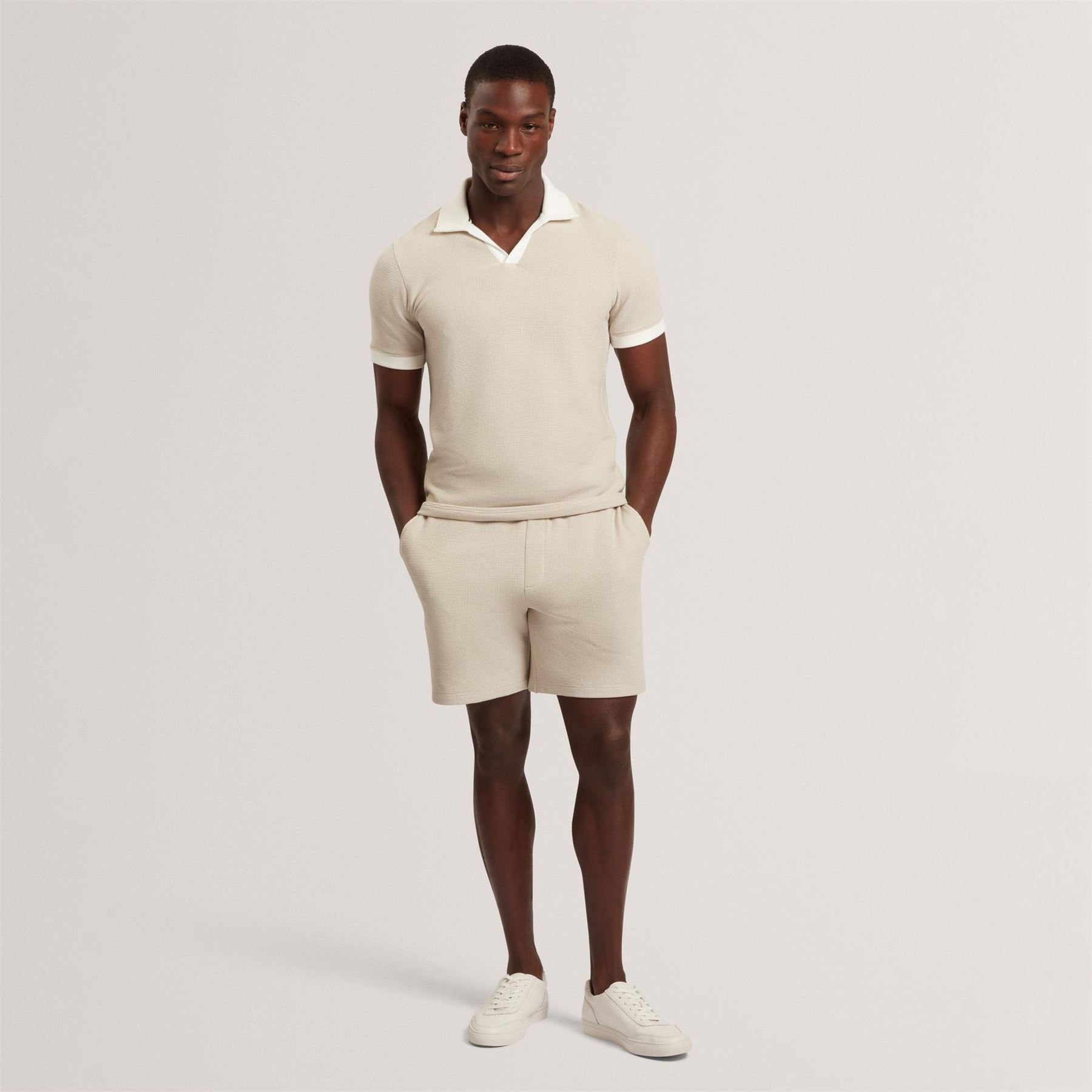 Ted Baker Ss Txtopnnk Polo Sn62