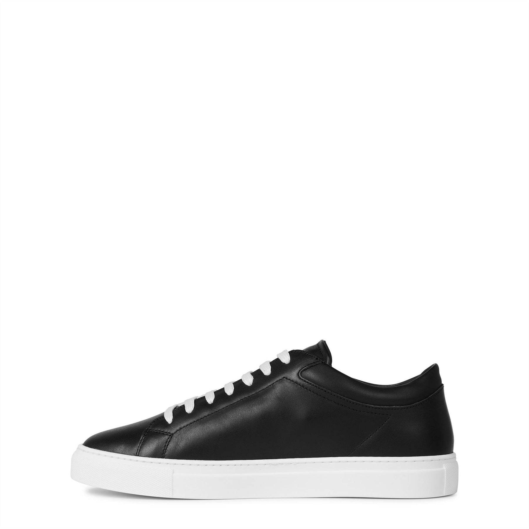 Emporio Armani Leather Low Top Trainers