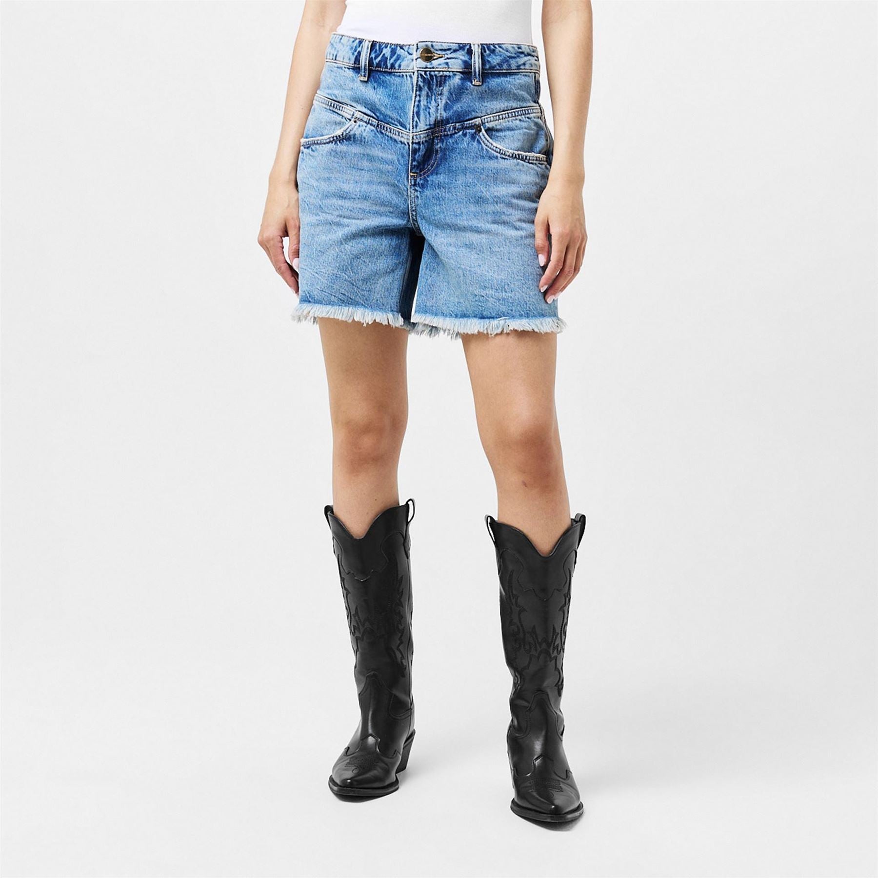 AllSaints Emmy Denim Shorts