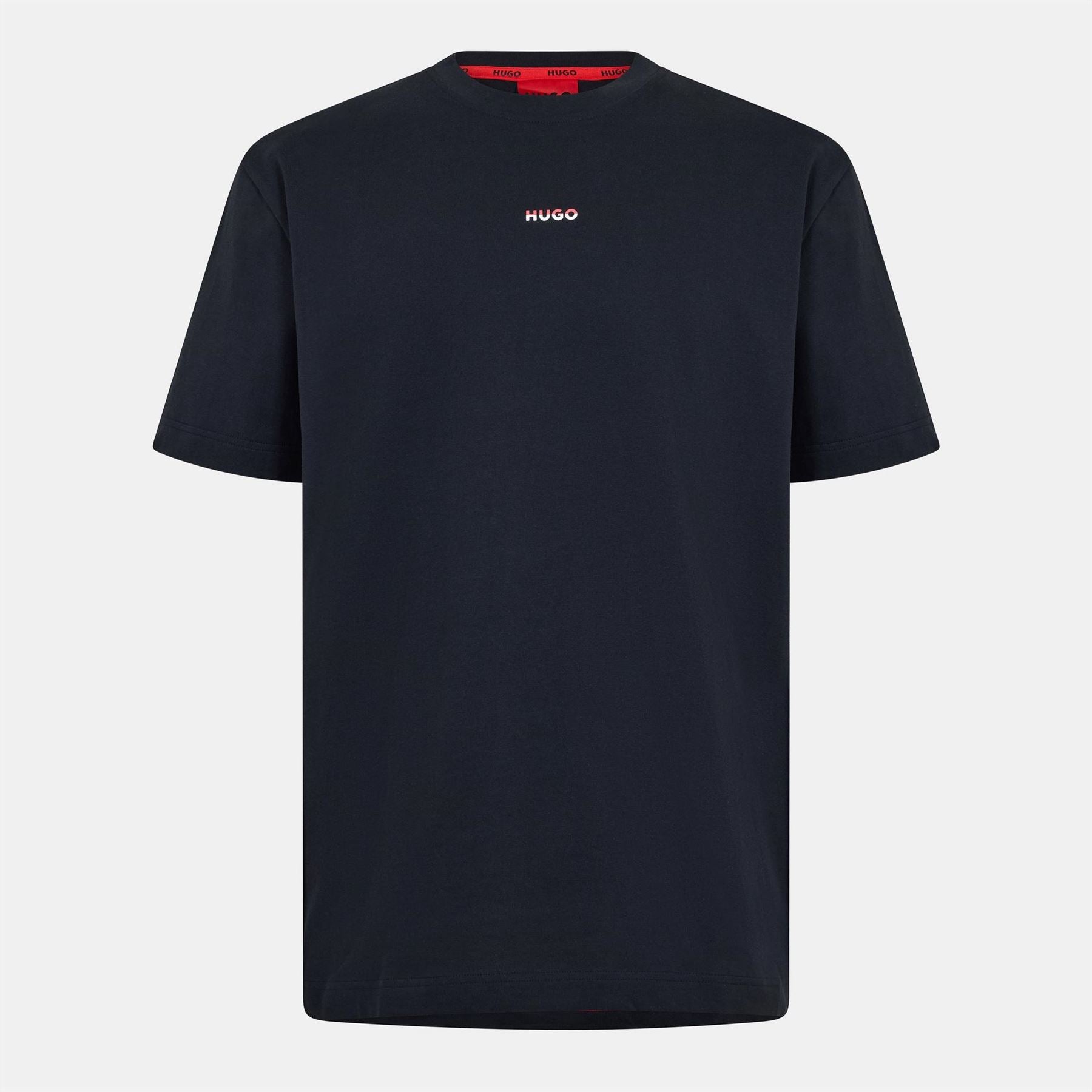 Hugo Logo Print Crew Neck Short Sleeve T-Shirt