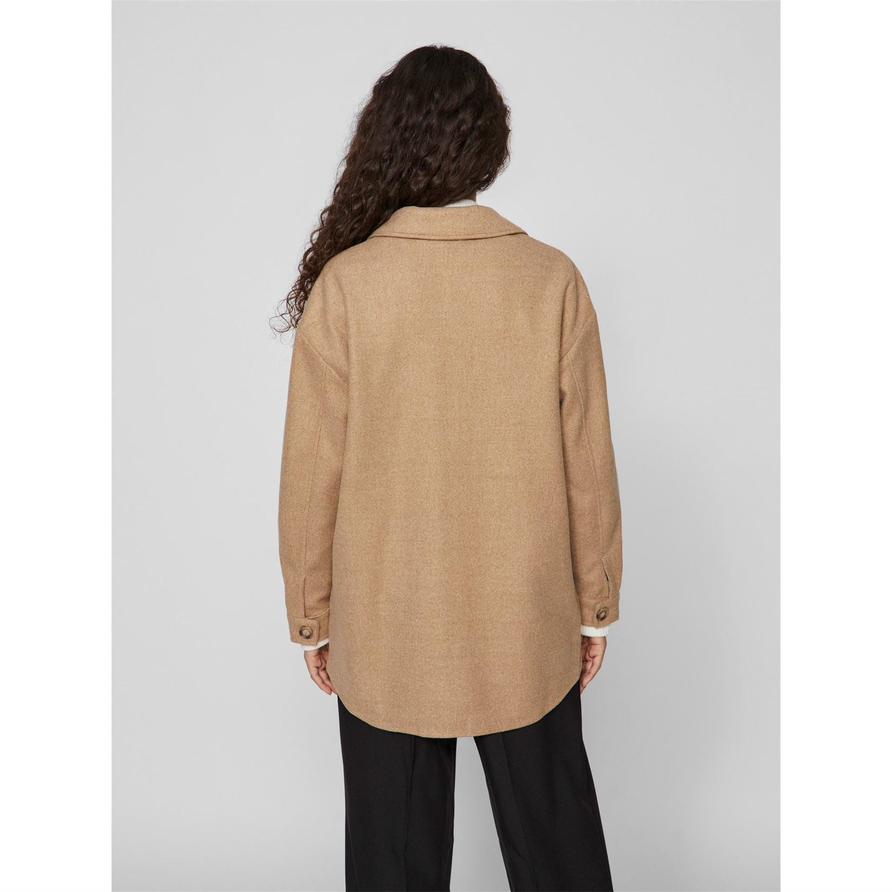Vila Sleeve Shirt Jacket