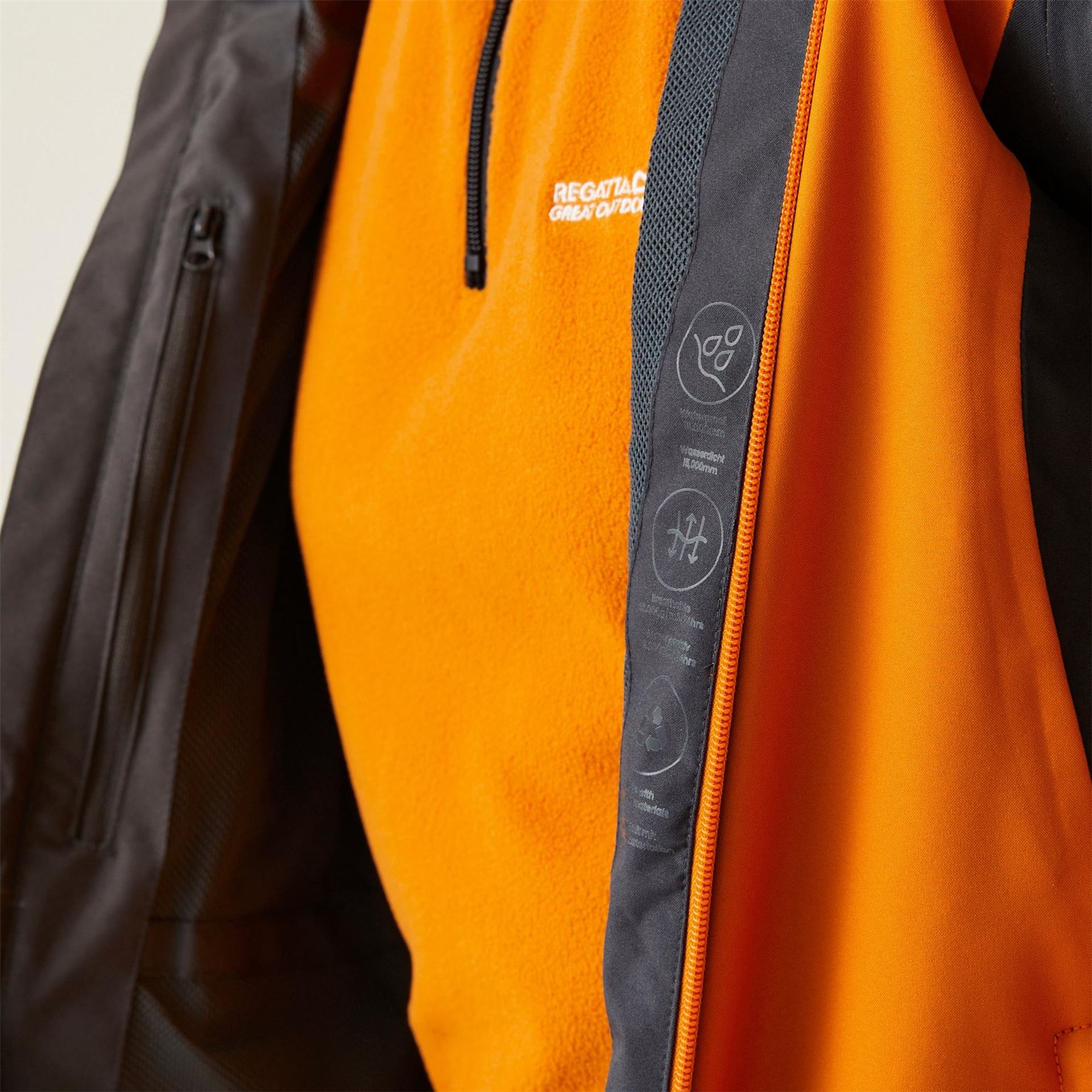 Regatta Birchoodyale Ii Isotex 15000 Breathable Long Sleeve Waterproof Jacket