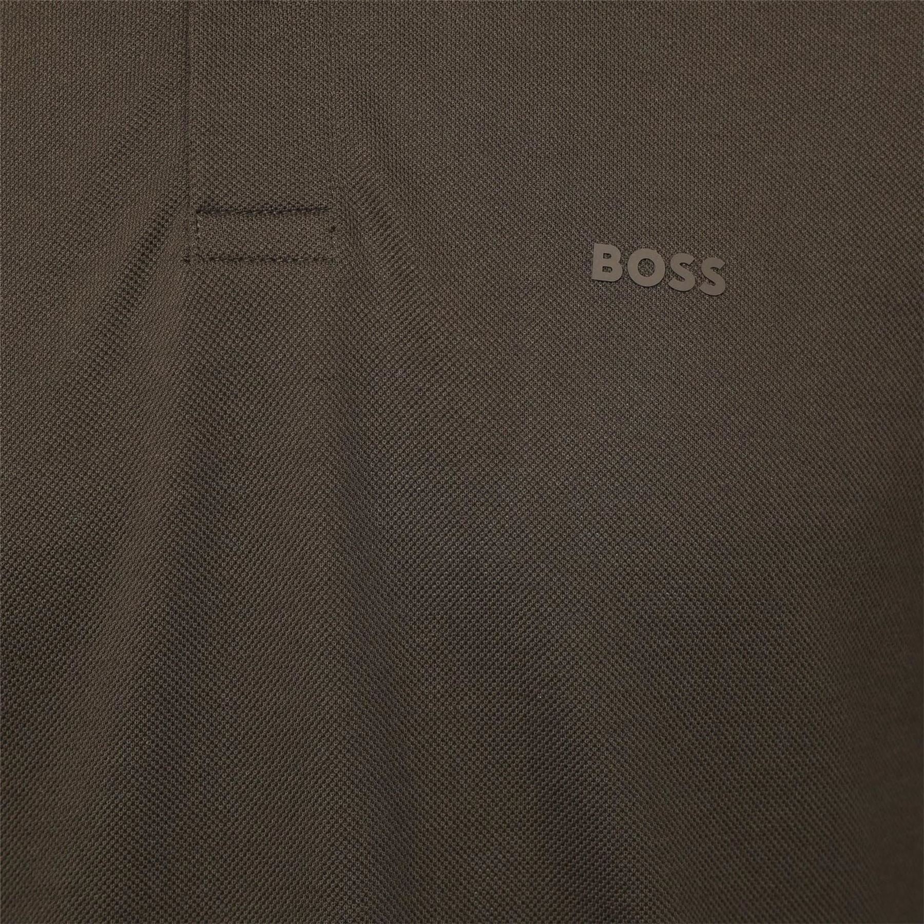 Boss 147 Rubberised Logo Polo Shirt