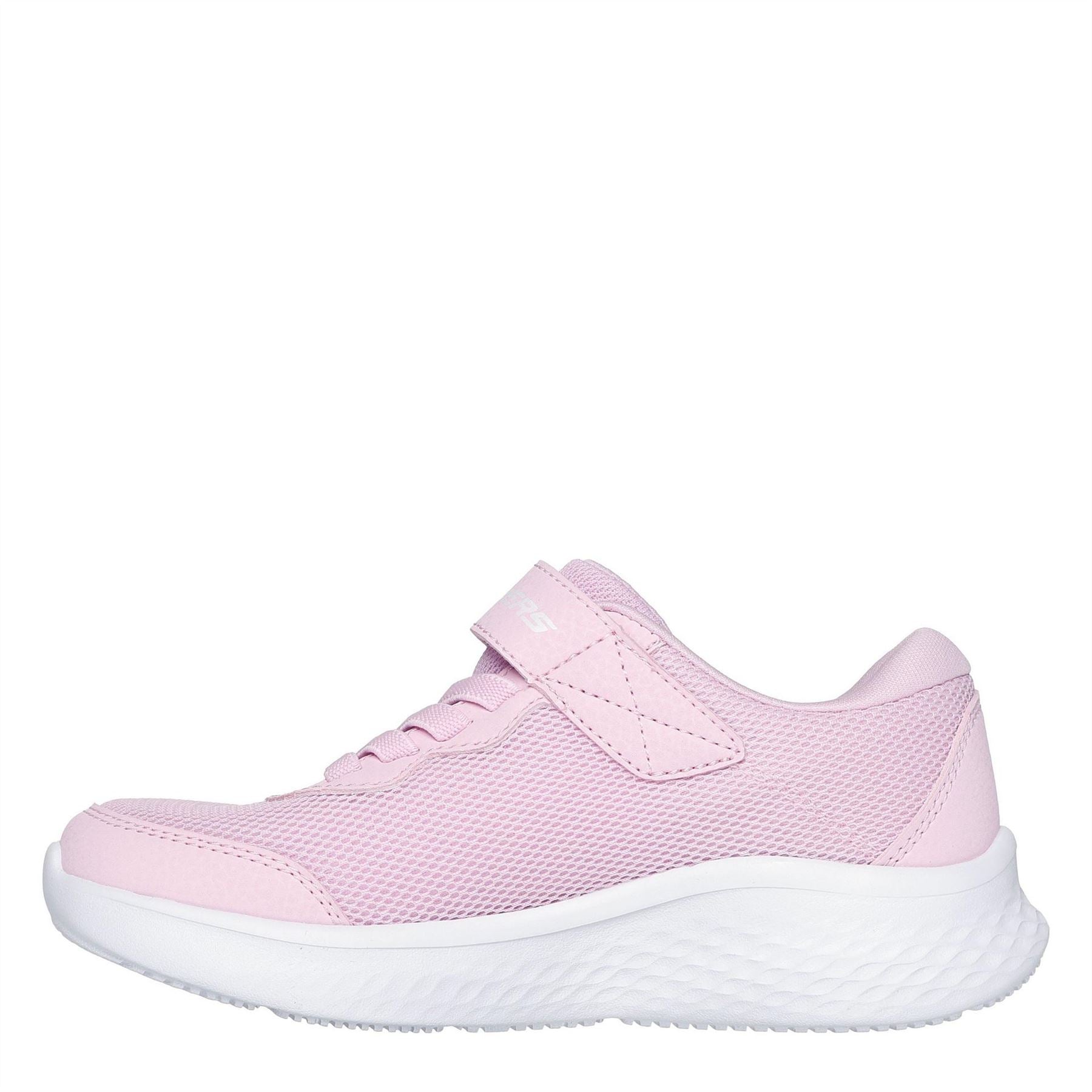 Skechers Gore And Strap Mesh Sneaker Low Top Trainers Girls