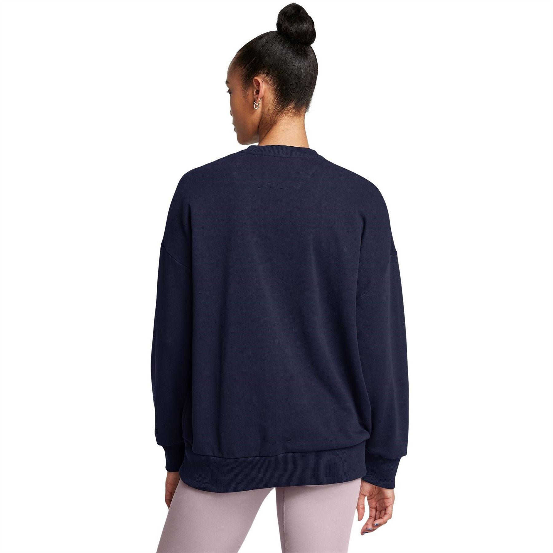 Under Armour Icon Crew Neck Ribbed Collar Long Sleeve Sweatshirt
