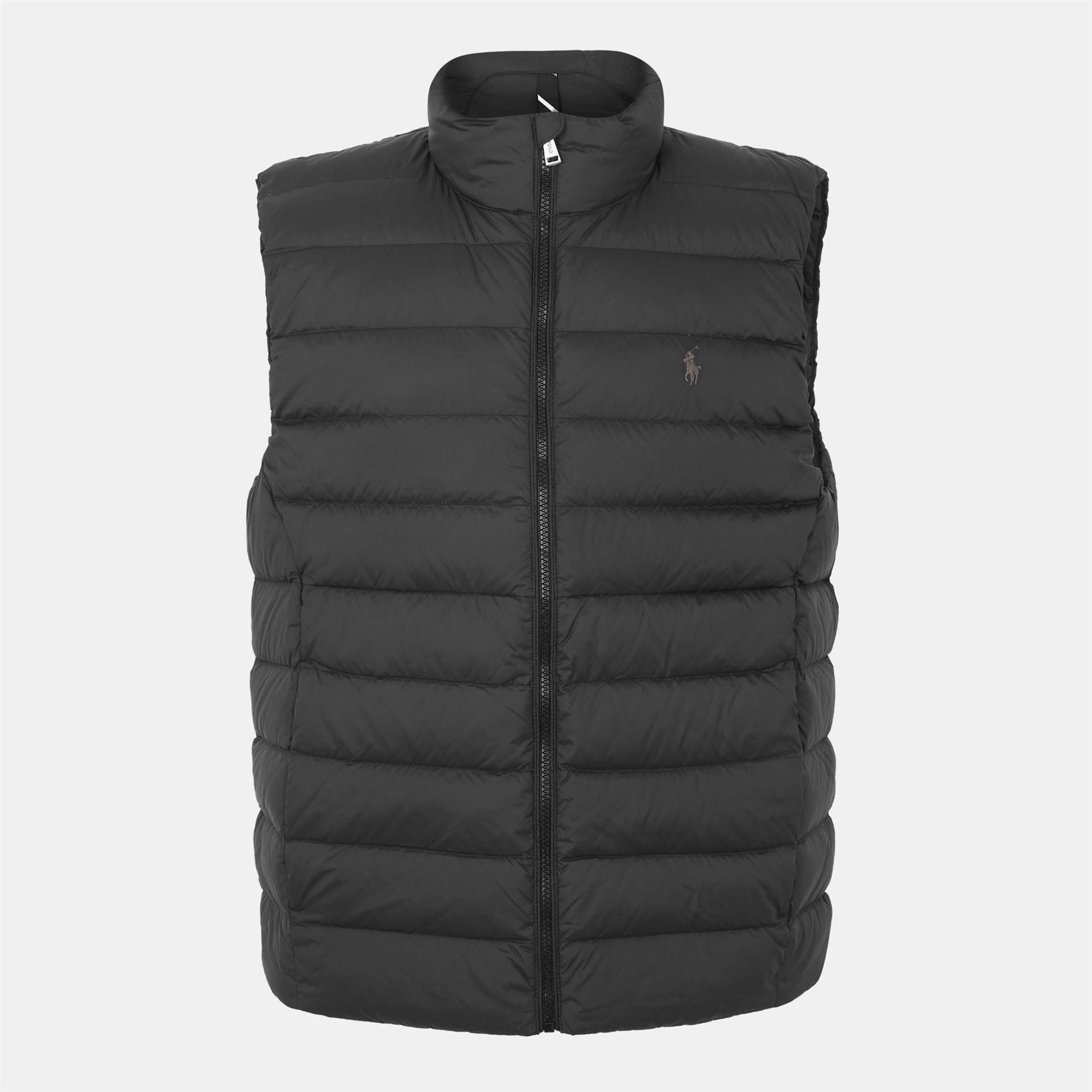 Polo Ralph Lauren Colden Solid Patterned Puffer Coat with Zipped Pocket