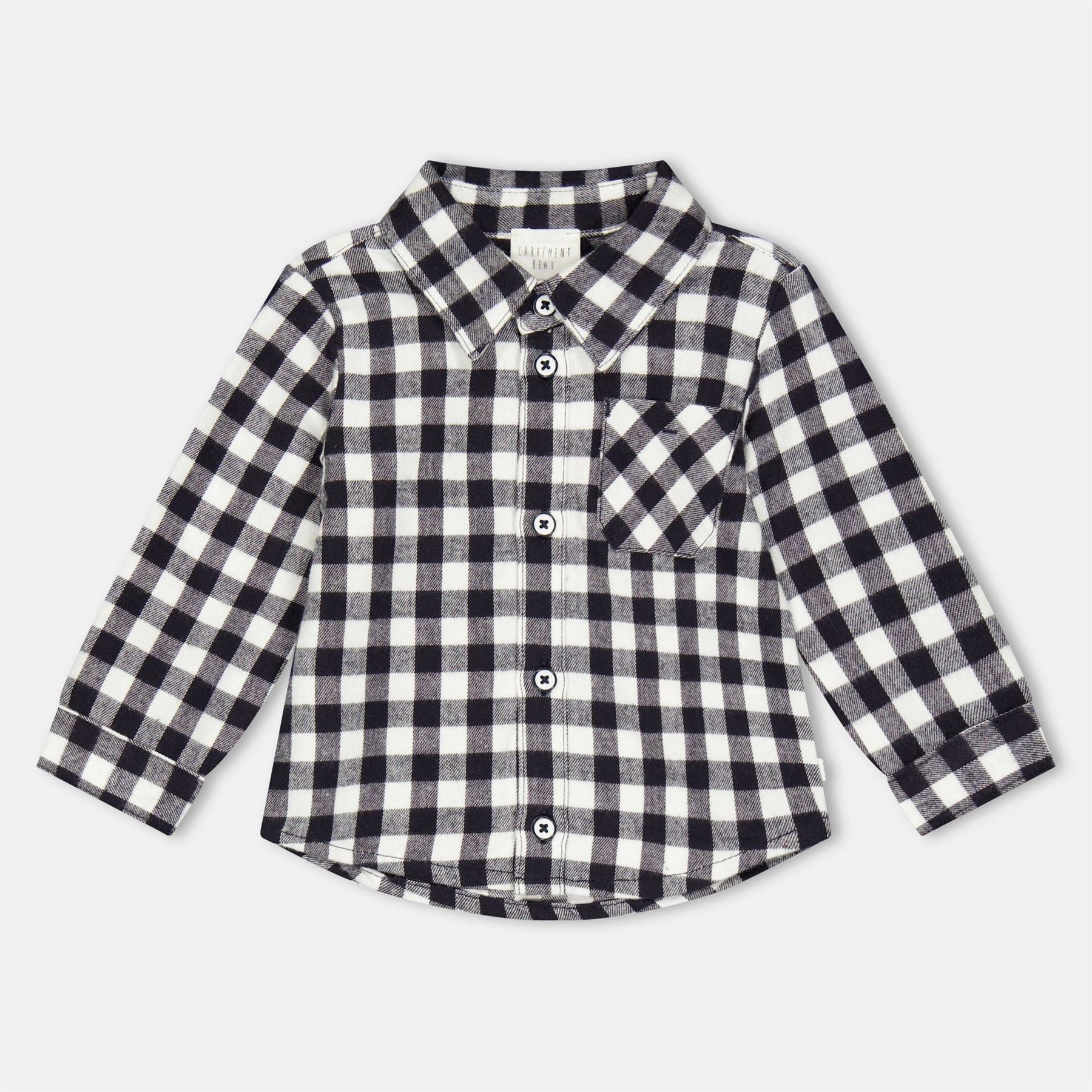 Carrement Beau Kids Long Sleeve Oxford Shirt