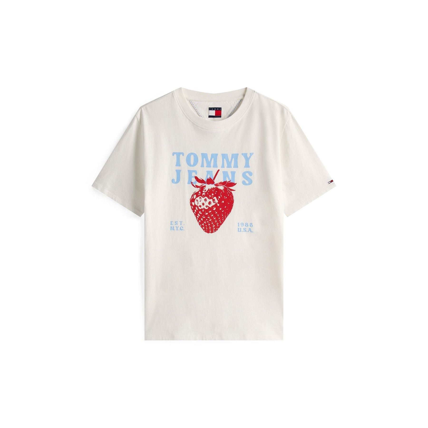 Tommy Jeans Strawbs Regular Fit Short Sleeve T-Shirt