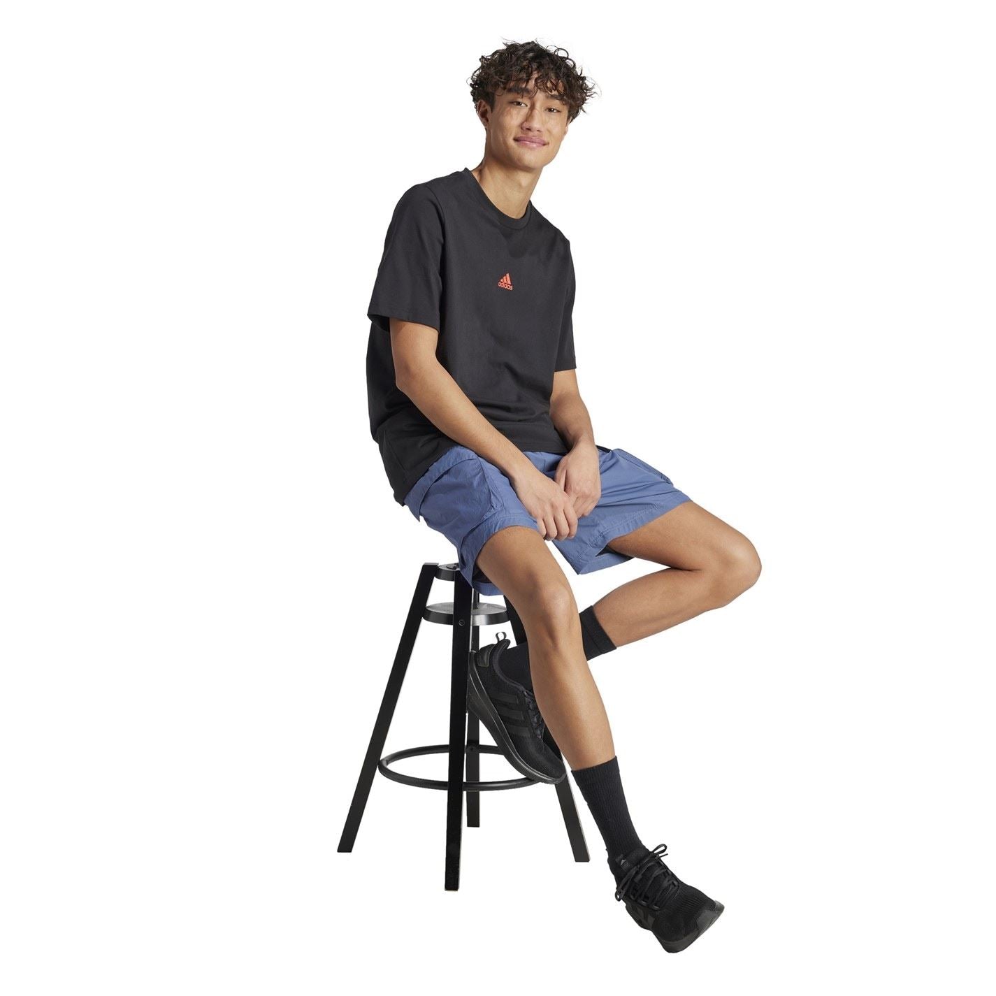 adidas MCQ2 Bermuda Shorts with Elasticated Waistband
