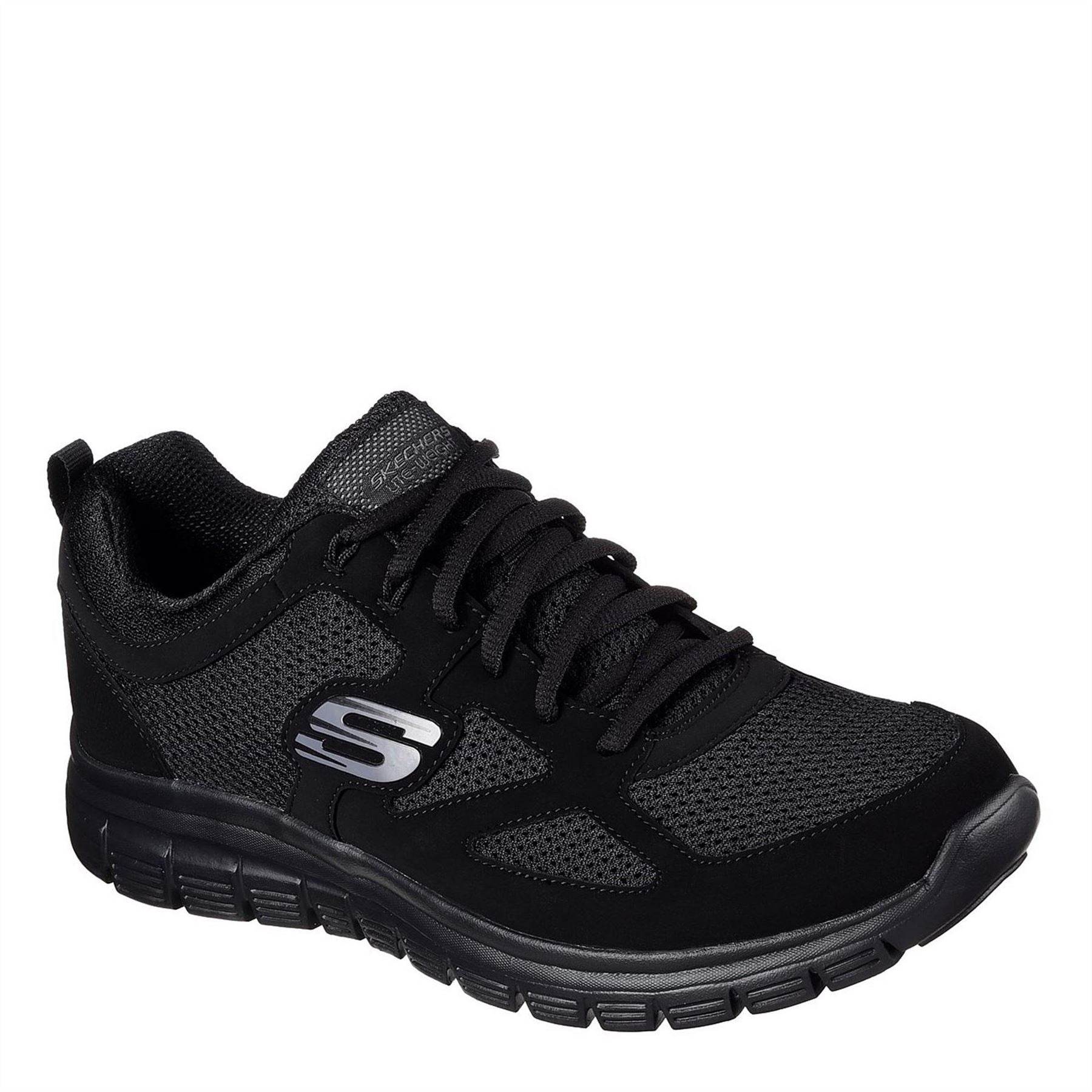 Skechers Mens Flex Burns Agoura Trainers