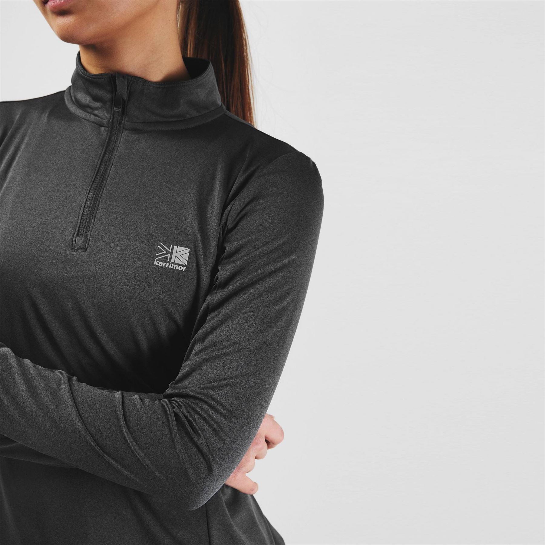 Karrimor Longsleeve Quarter Zip Top Ladies
