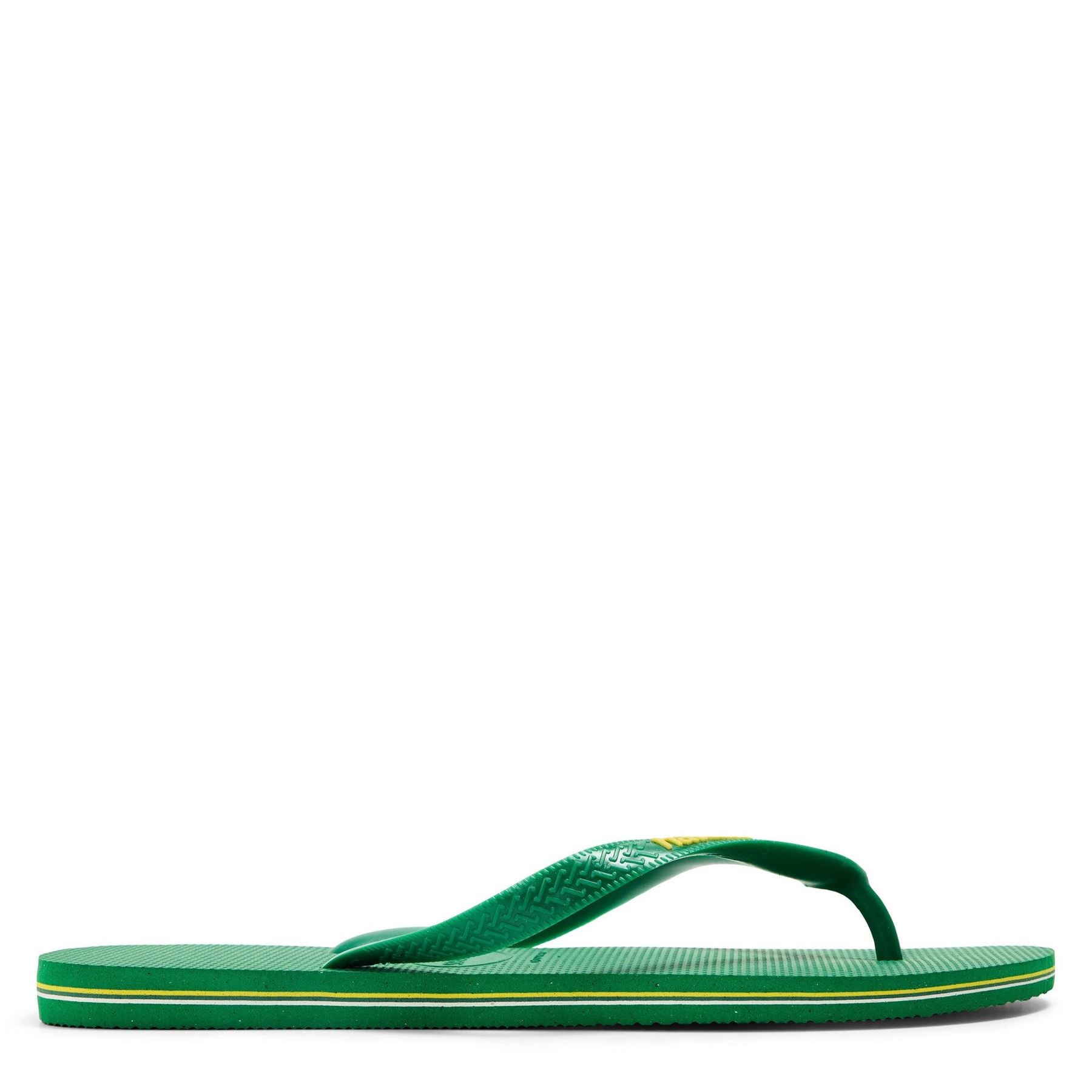 Havaianas Solid Patterned Brasil Flip Flops with Thong Toe