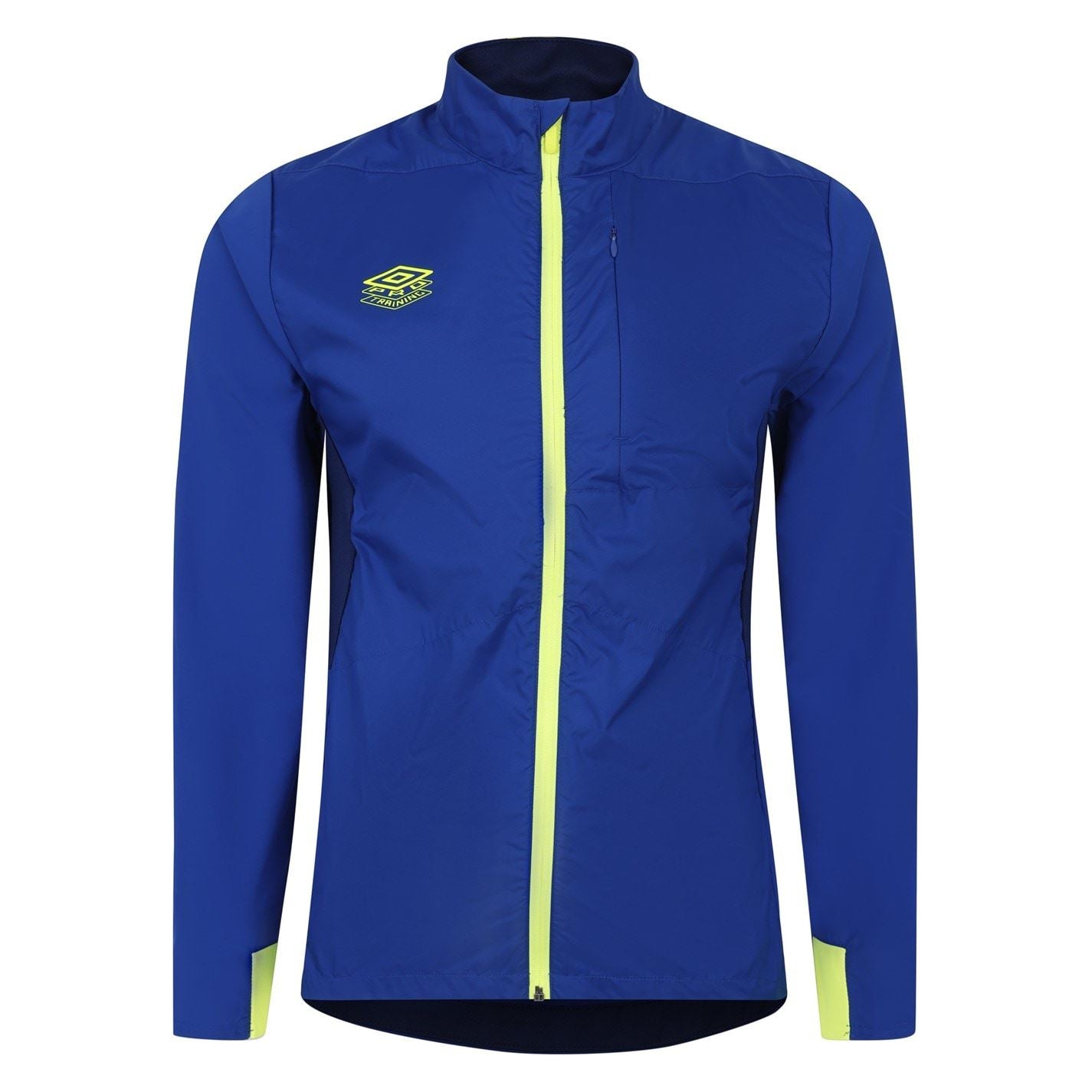 Umbro Solid Patterned Ribbed Cuff Training Jacket
