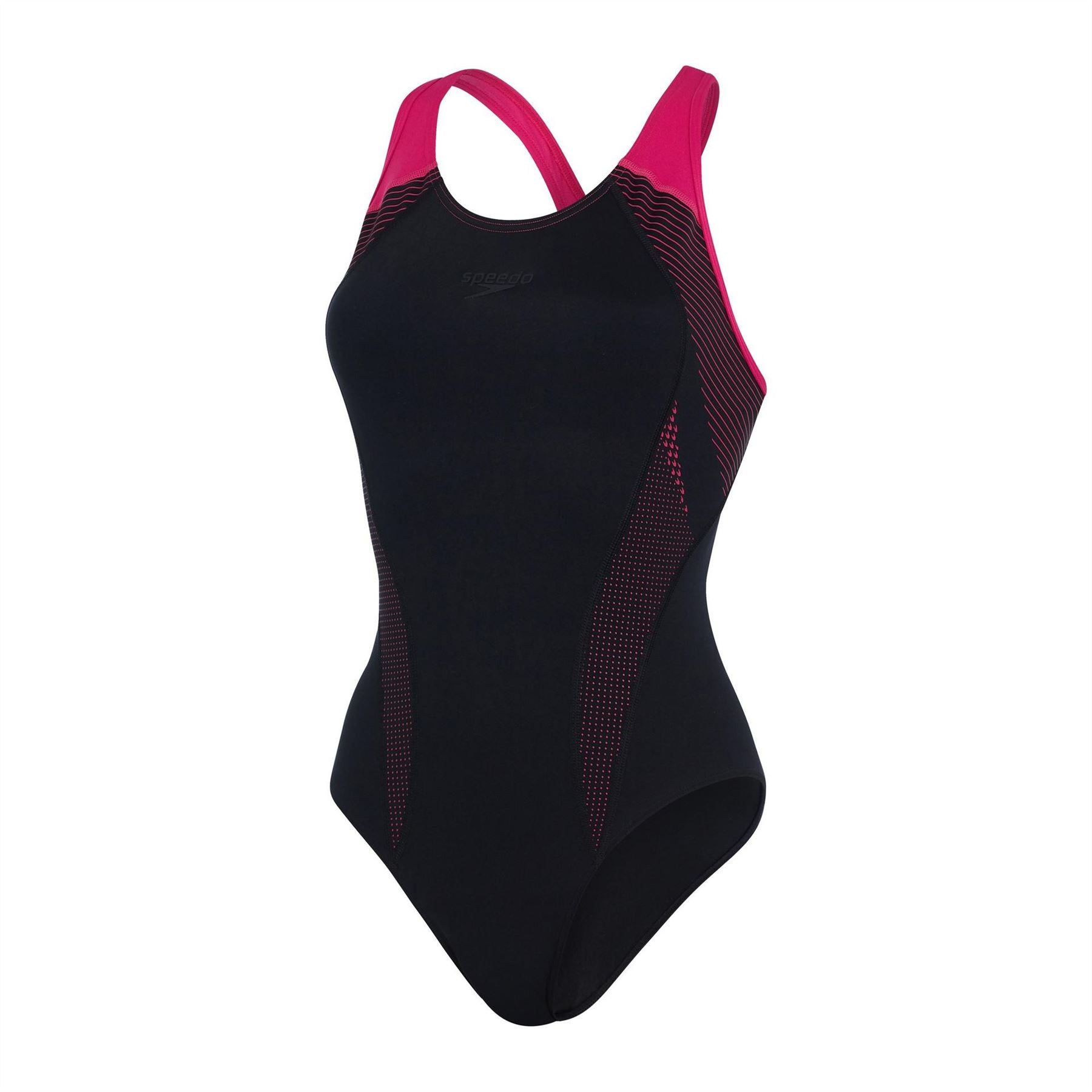 Speedo Color Block One Piece Swimsuit