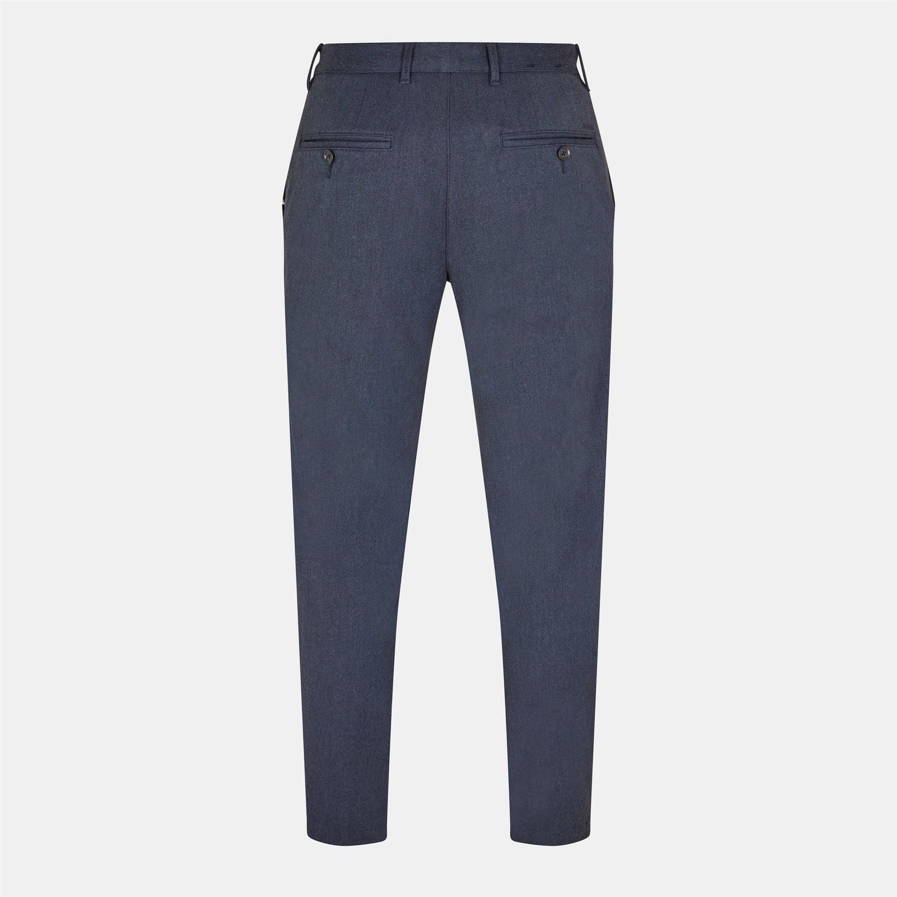Boss Crigan3w Solid Patterned Slim Cut Trousers