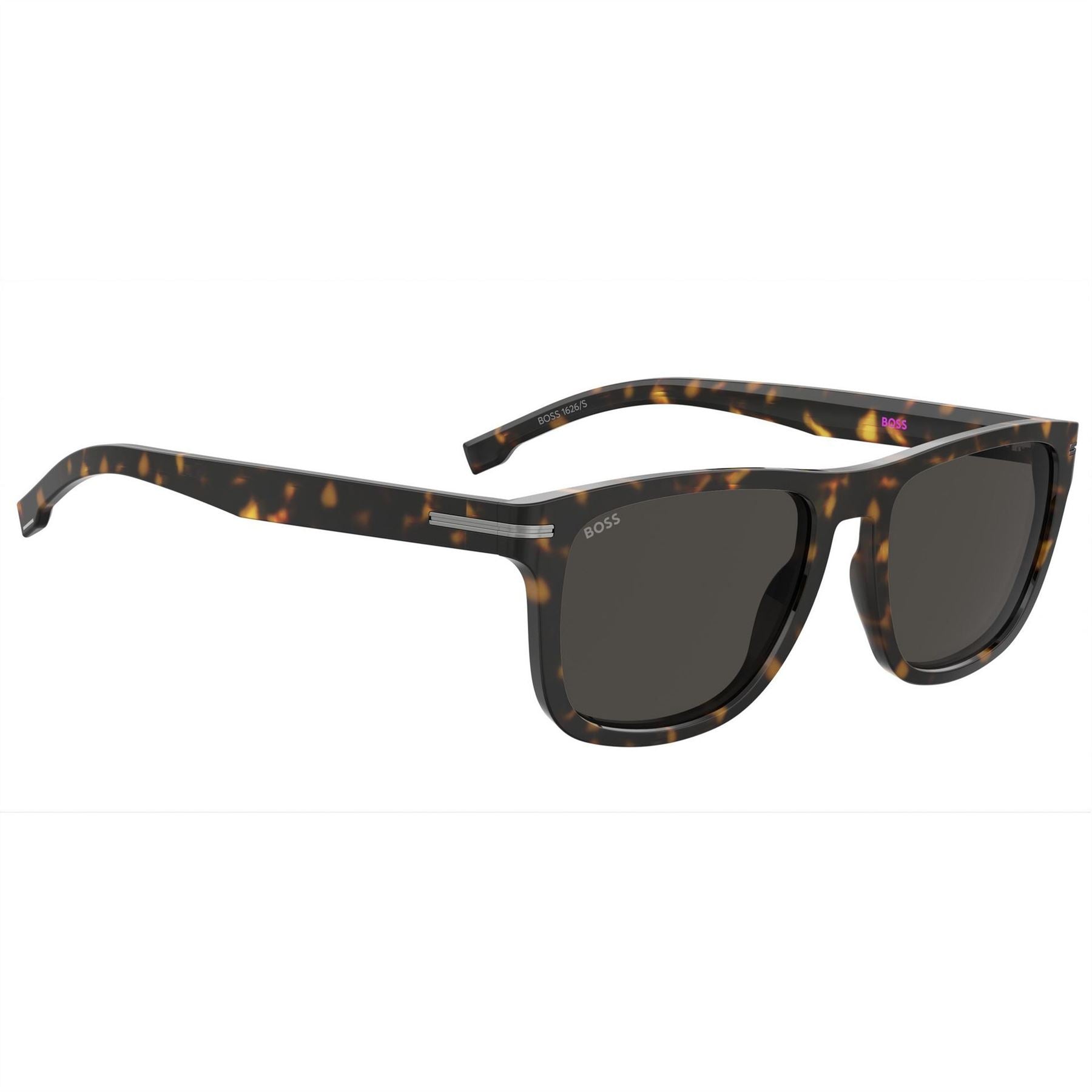 Boss Rectangular Round Sunglasses