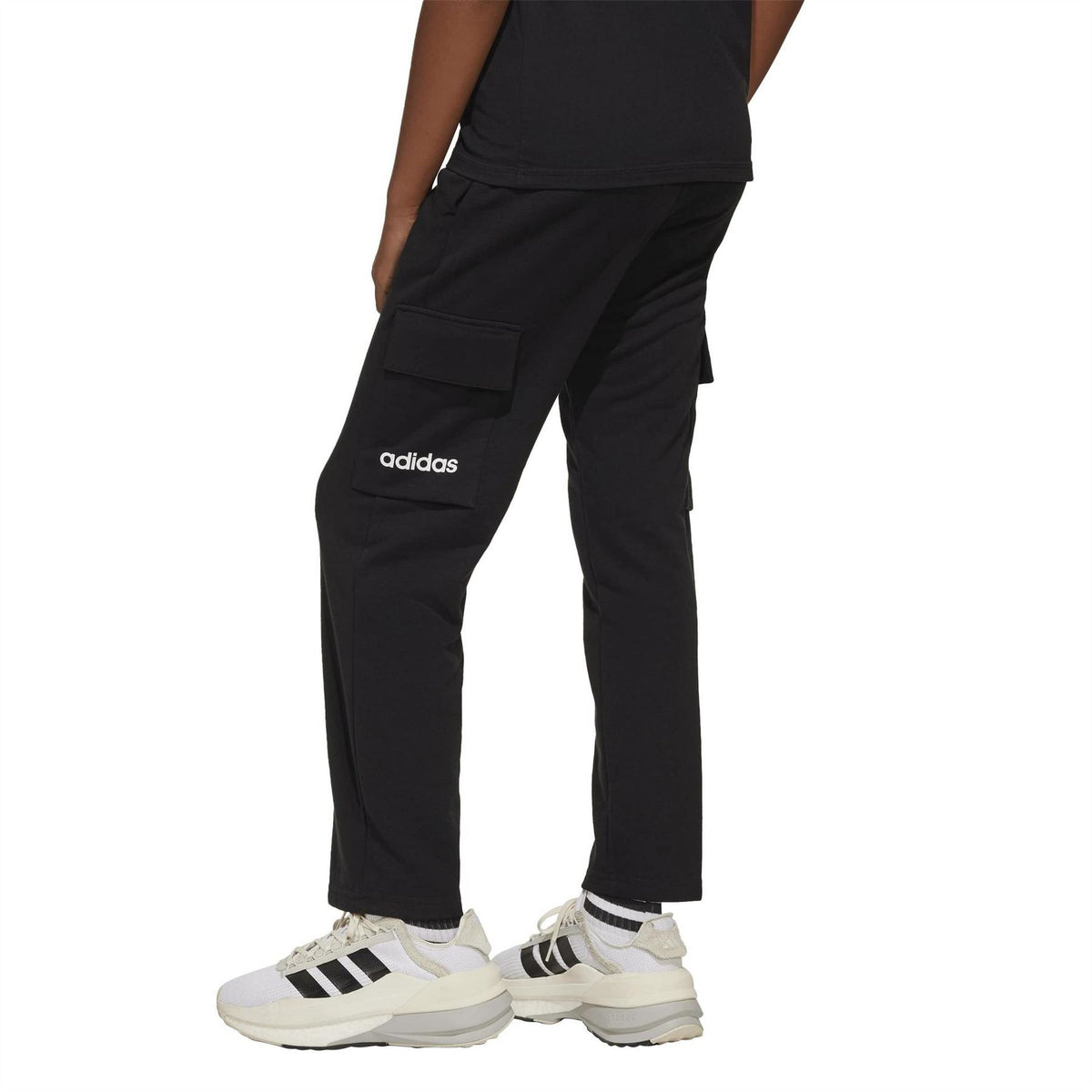 adidas Wordmark Mid Rise Straight Joggers