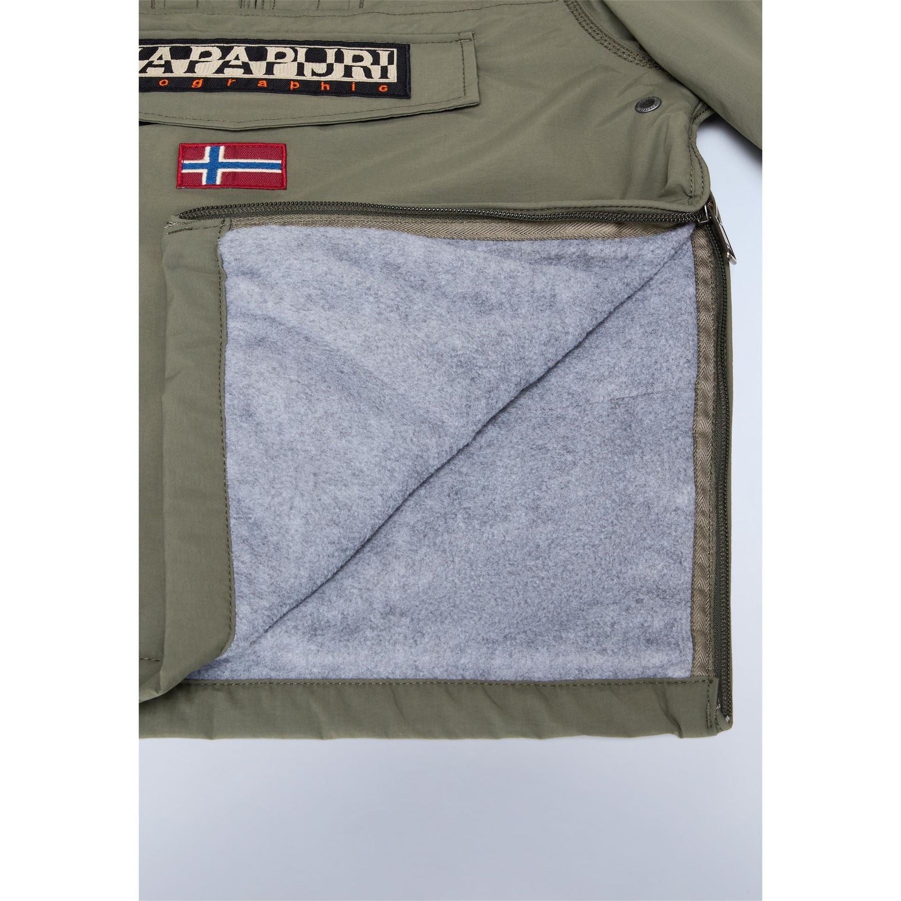 Napapijri Napa Rainforest Waterproof Half Zip Rain Anorak