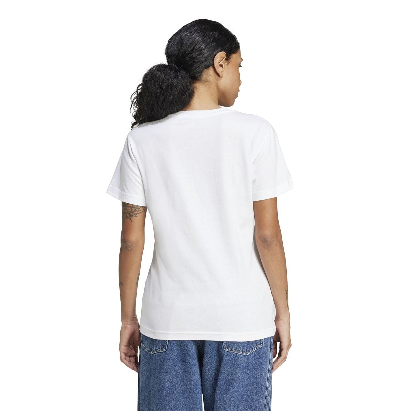 adidas Slim Fit Scoop Neck Long Sleeve T-Shirt