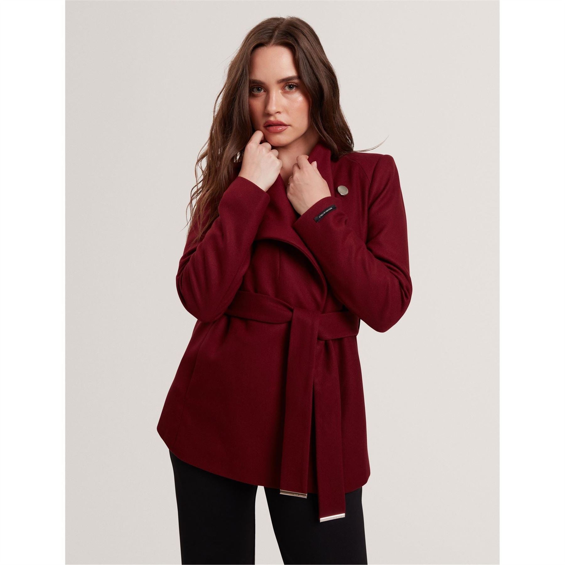 Ted Baker Short Belted Overcoat