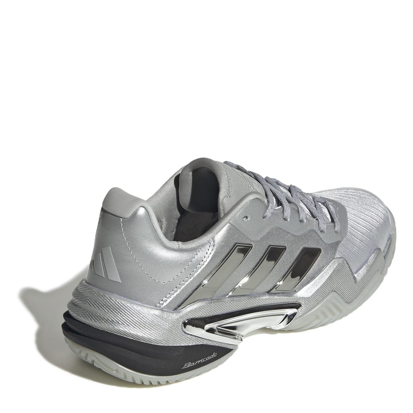 adidas Womens Barricade 13 Silver Edition Tennis Shoes