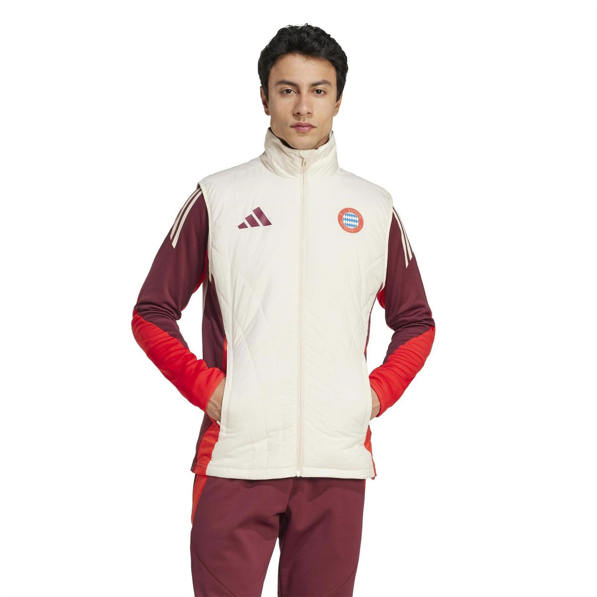 adidas Mens Bayern Munich Winterised Vest 24 25