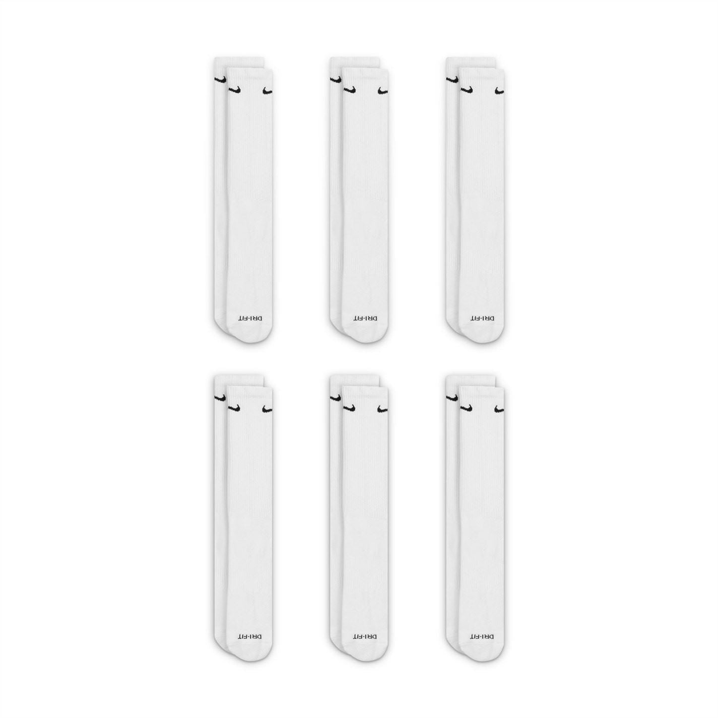 Nike Everyday Plus Cushioned Training Crew Socks (6 Pairs)