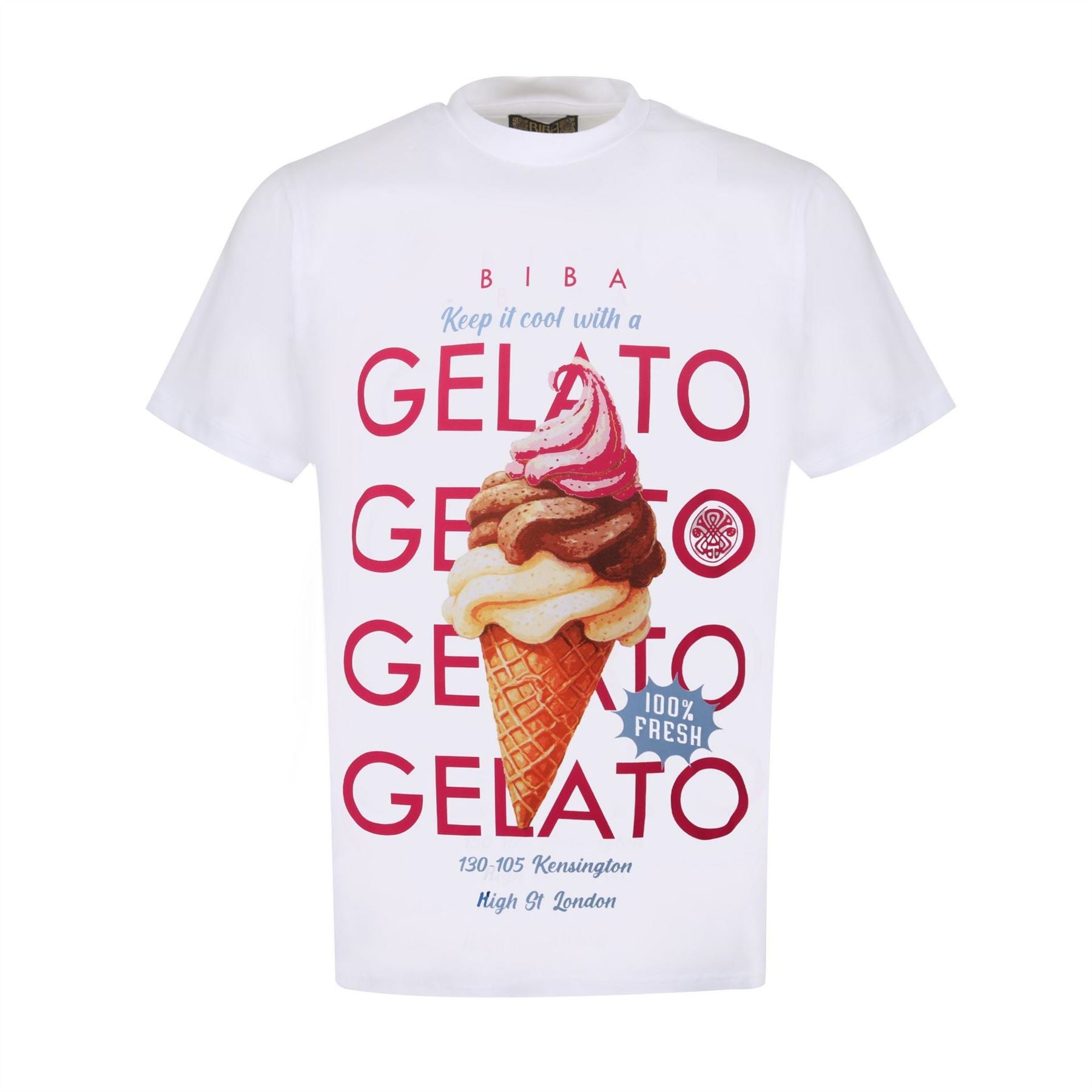 Biba Oversize Fit Short Sleeve Graphic T-Shirt