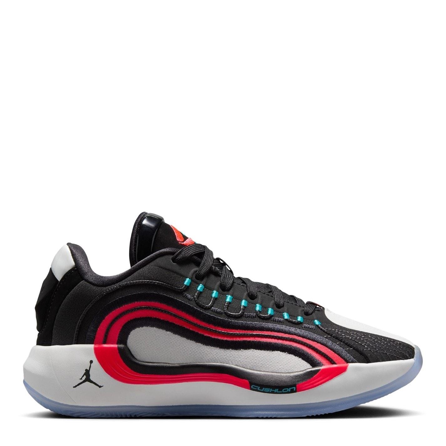 Air Jordan Luka 4 Graphic Print Low Top Sneakers