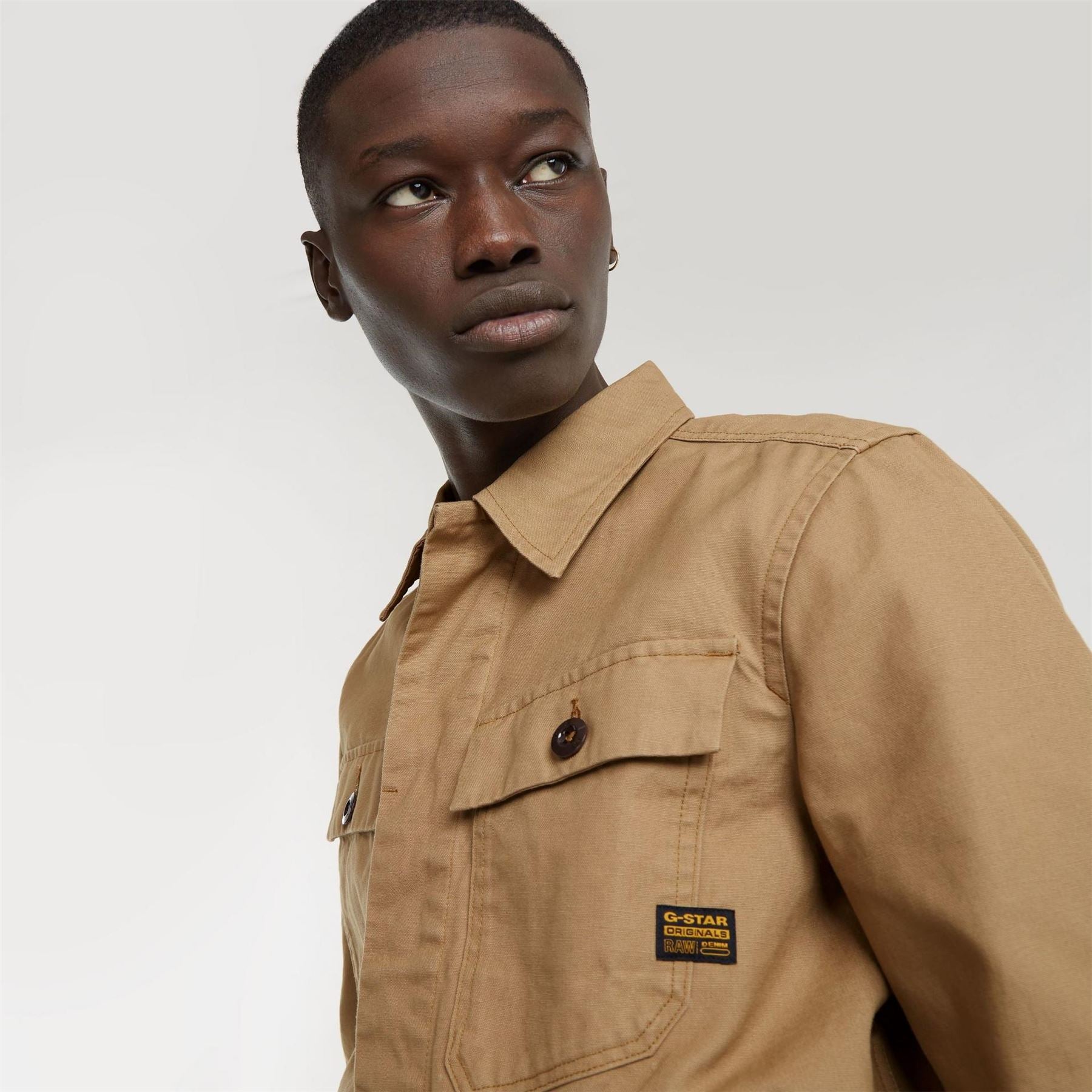 G Star Regular Fit Short Overshirt Jacket