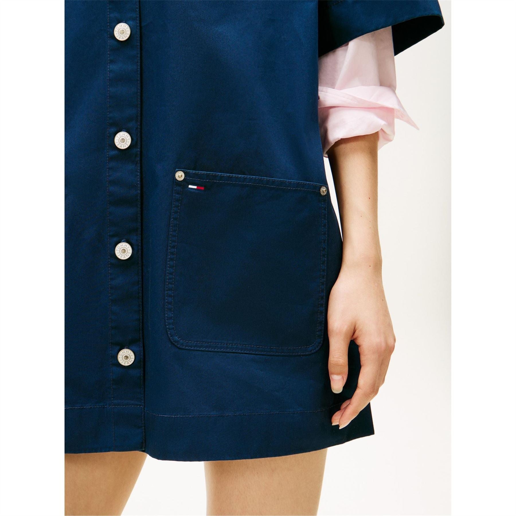 Tommy Jeans Pokt Mini Shirt Dress