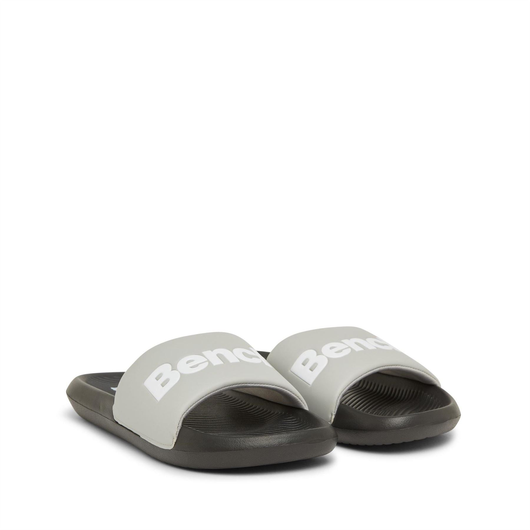 Bench Cruise Logo Print Open Toe Slides