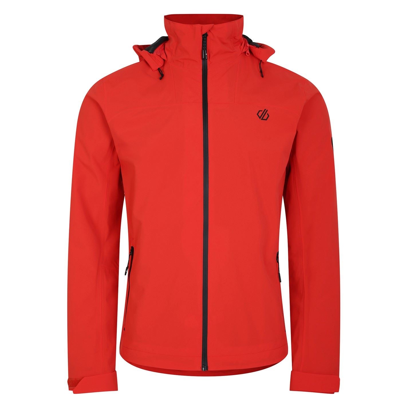 Dare 2b Switch Out Hooded Rain Jacket with Zipped Pocket