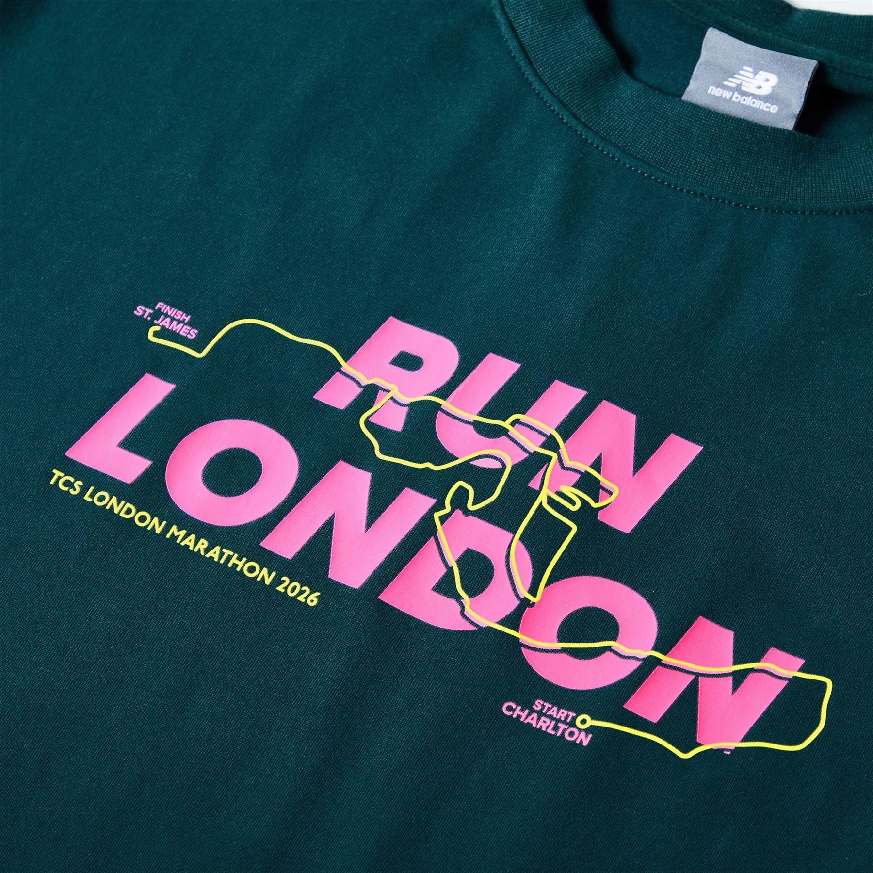 New Balance Short Sleeve Performance Running Top