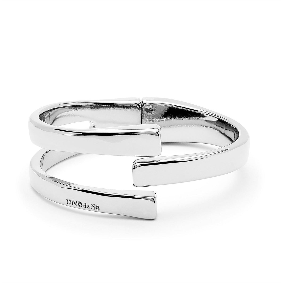 UNOde50 Sterling Silver Plated Rigid Bracelet