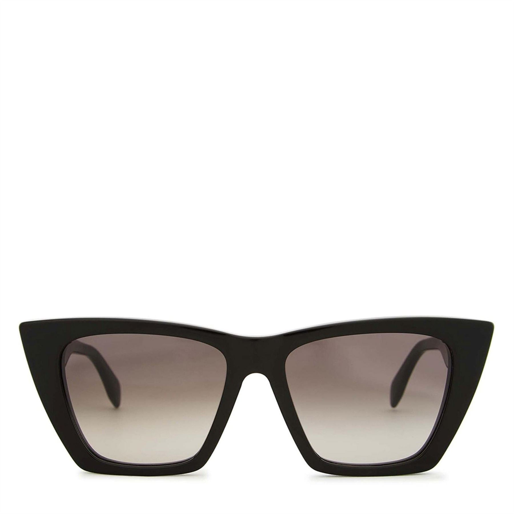 Alexander McQueen Cat Eye Black Sunglasses