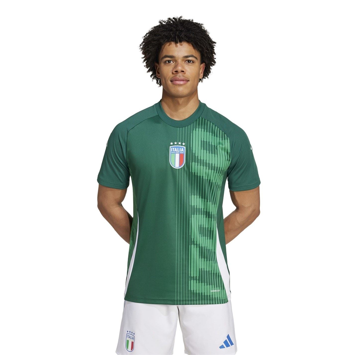 adidas Italy Pre Match Shirt 2024 Adults