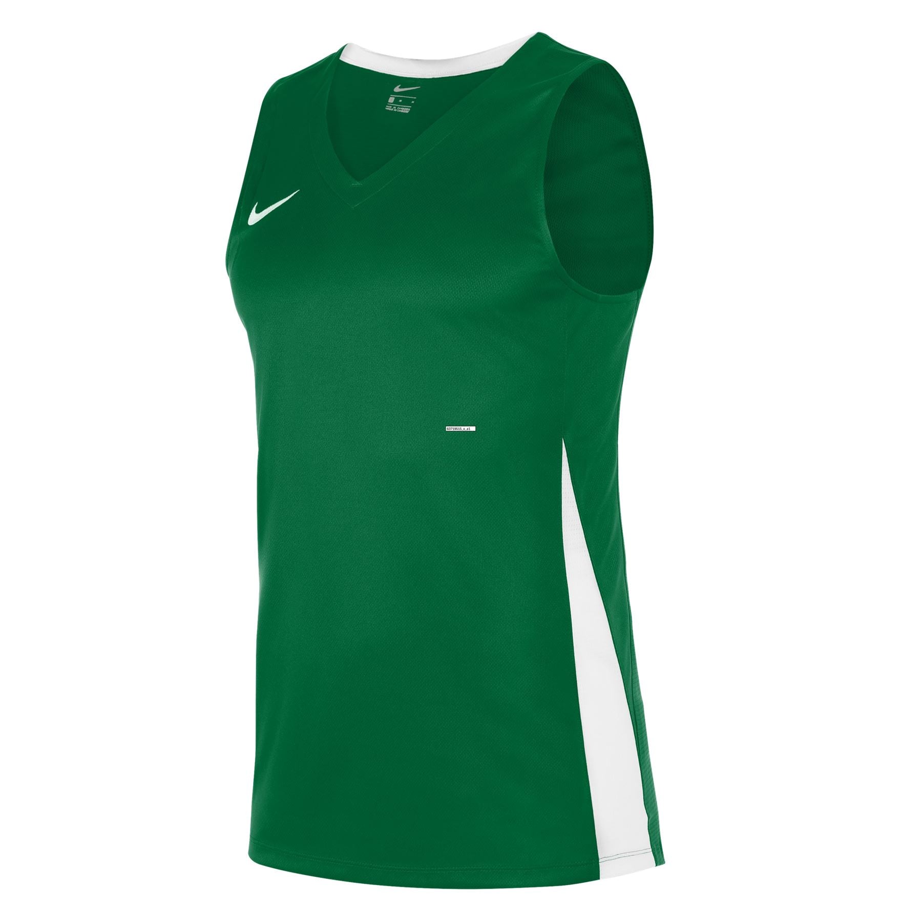 Nike V-Neck Sleeveless Regular Fit Jersey Tank