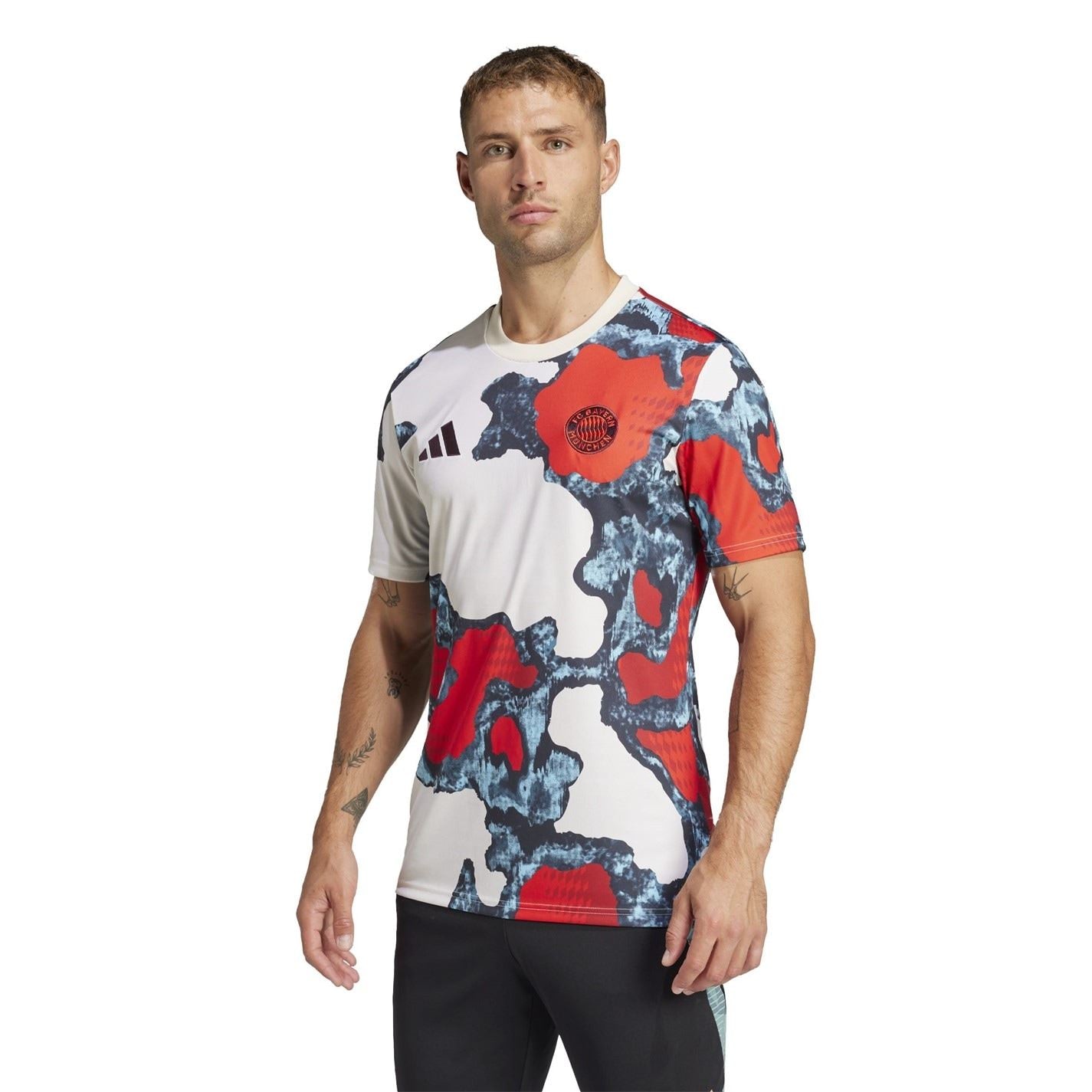 adidas Bayern Munich Prematch Shirt 2024 2025 Adults