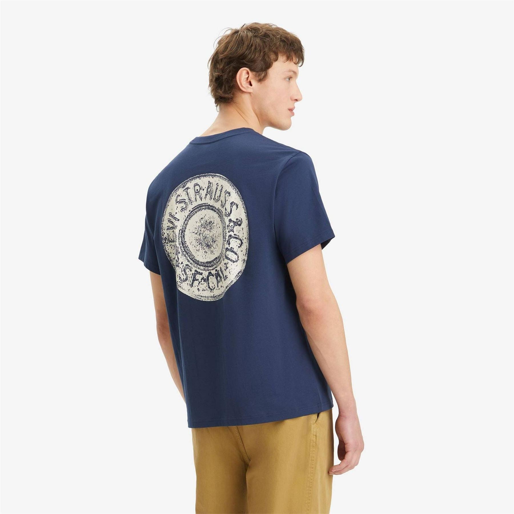 Levis Relaxed Fit Short Sleeve Crew Neck T-Shirt