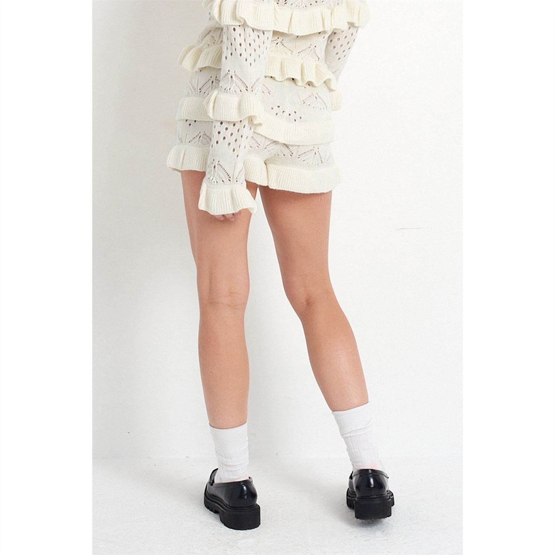 The Ragged Priest Gentle Knitted Shorts