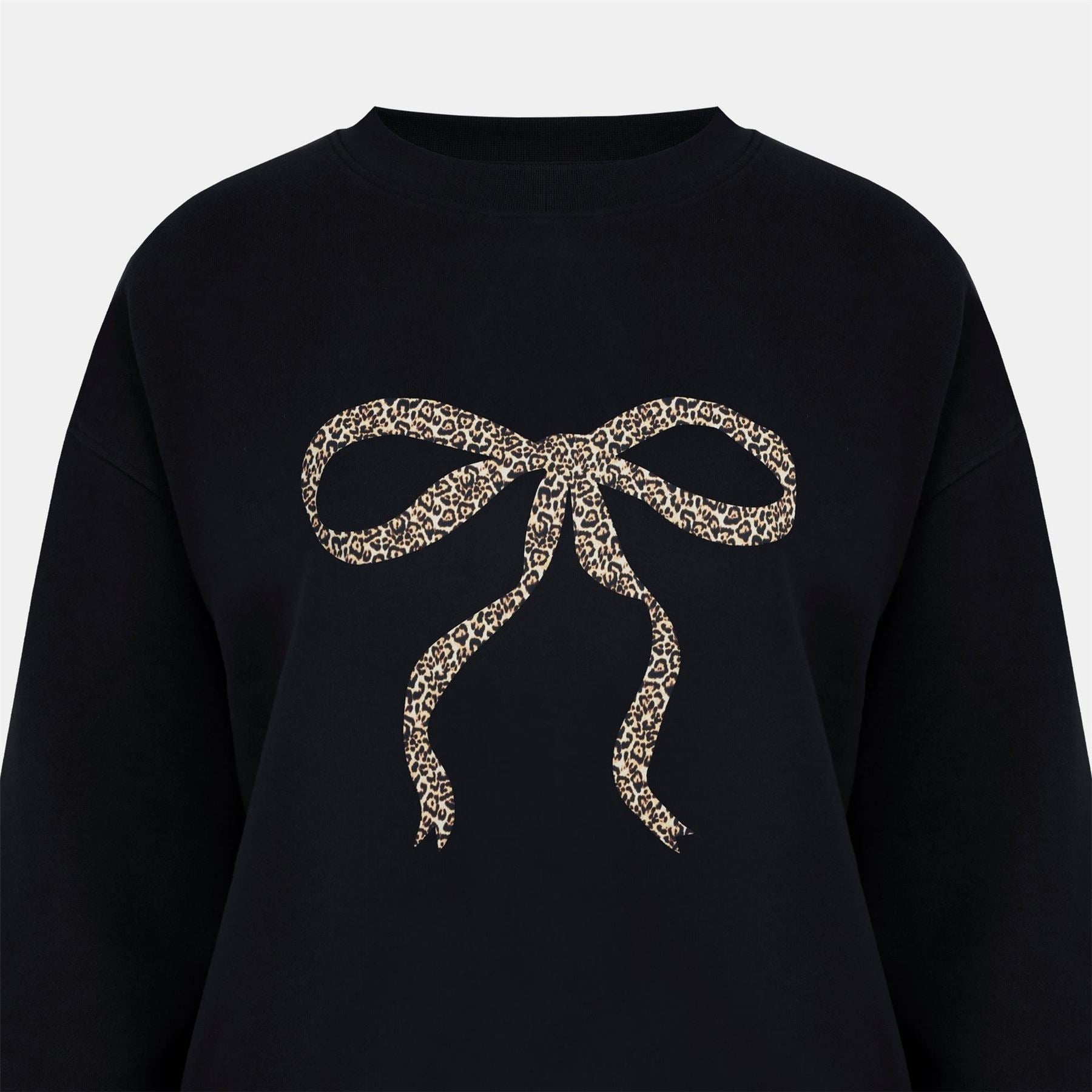 Miso Graphic Crew Neck Long Sleeve Sweatshirt