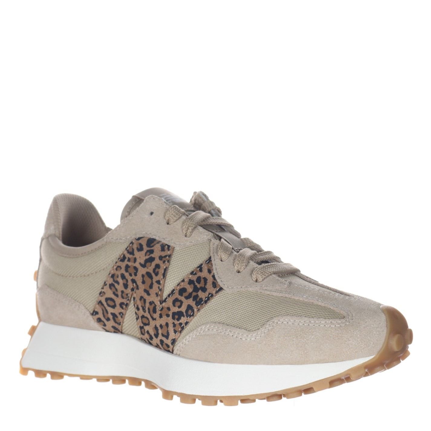 New Balance Balances 327 Animal Print Trainers