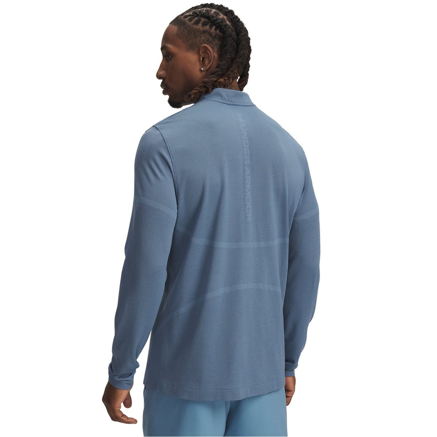 Under Armour Zip Neck Long Sleeve Regular Fit T-Shirt