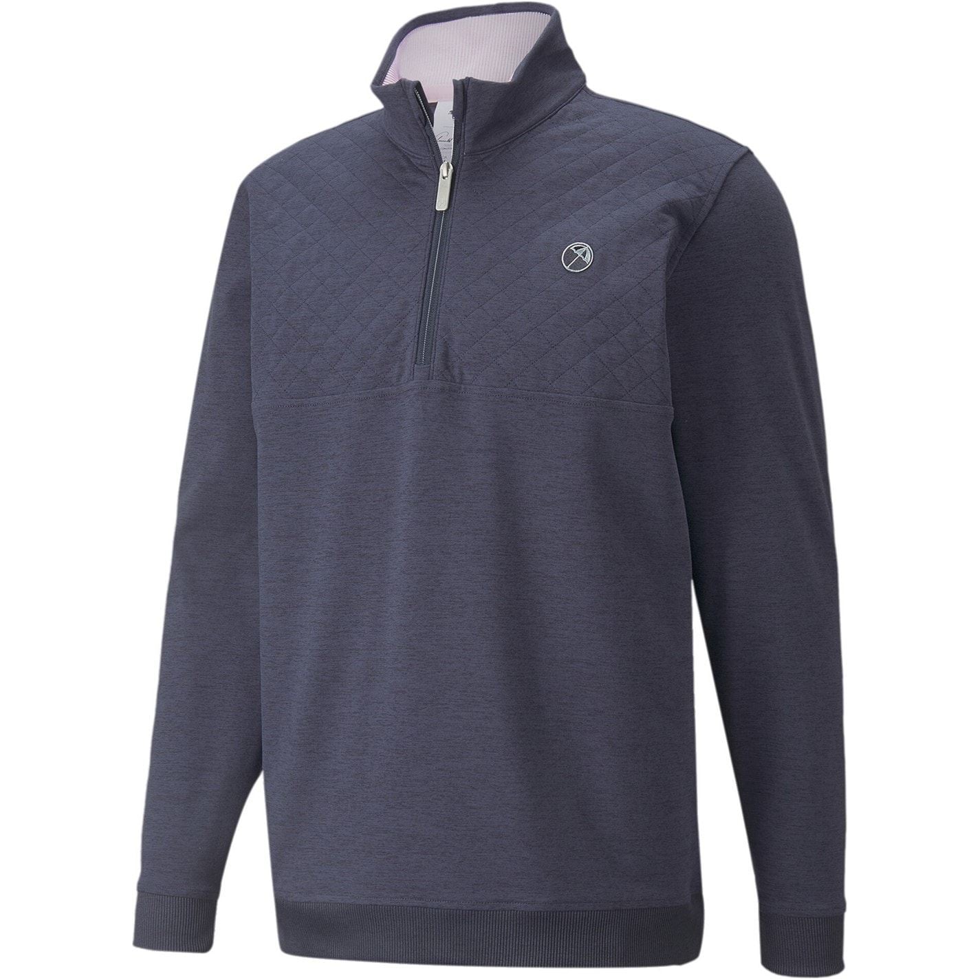 Puma Mens Ap Cloudspun Castle Quarter Zip Fleece